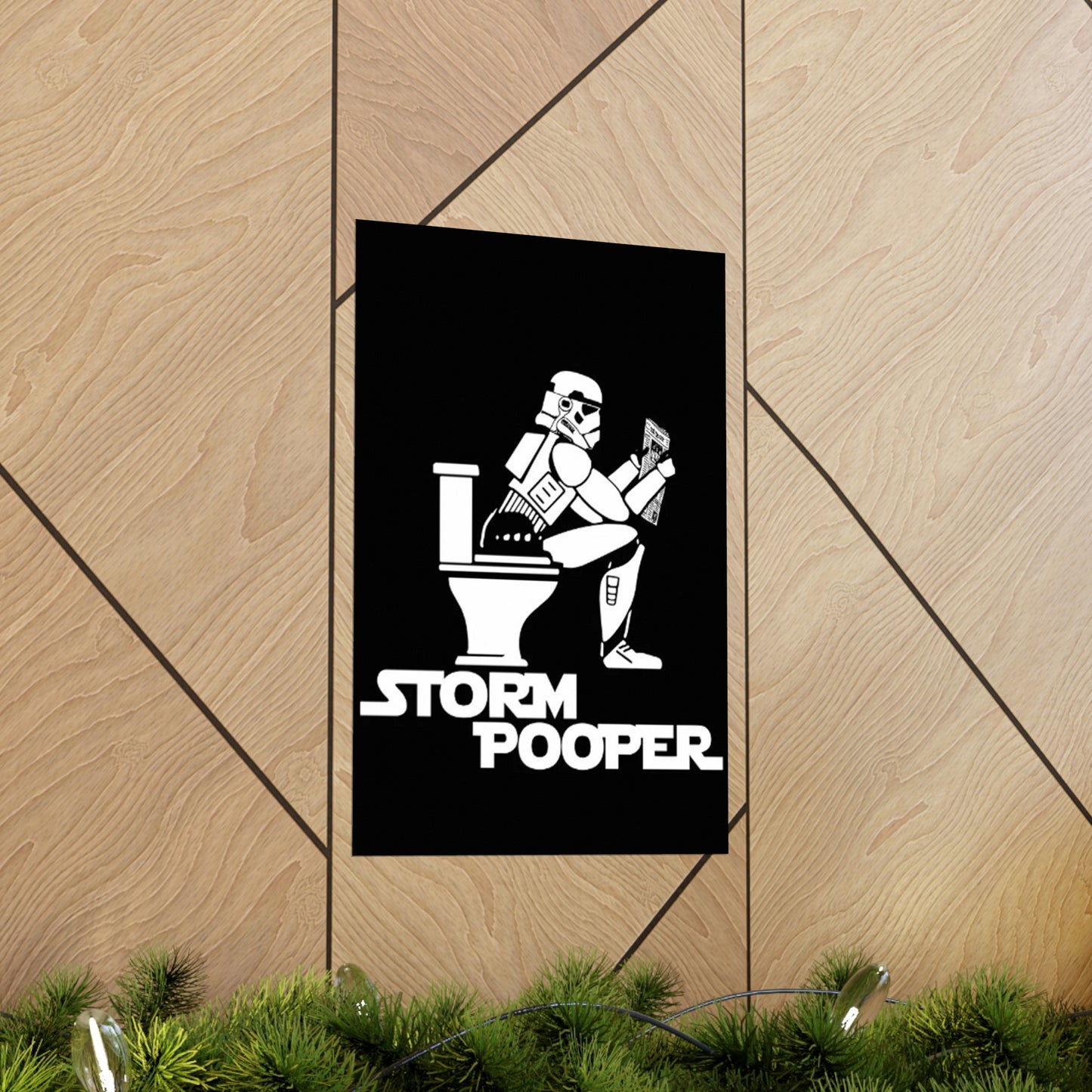 "Storm Pooper" Premium Matte Vertical Poster