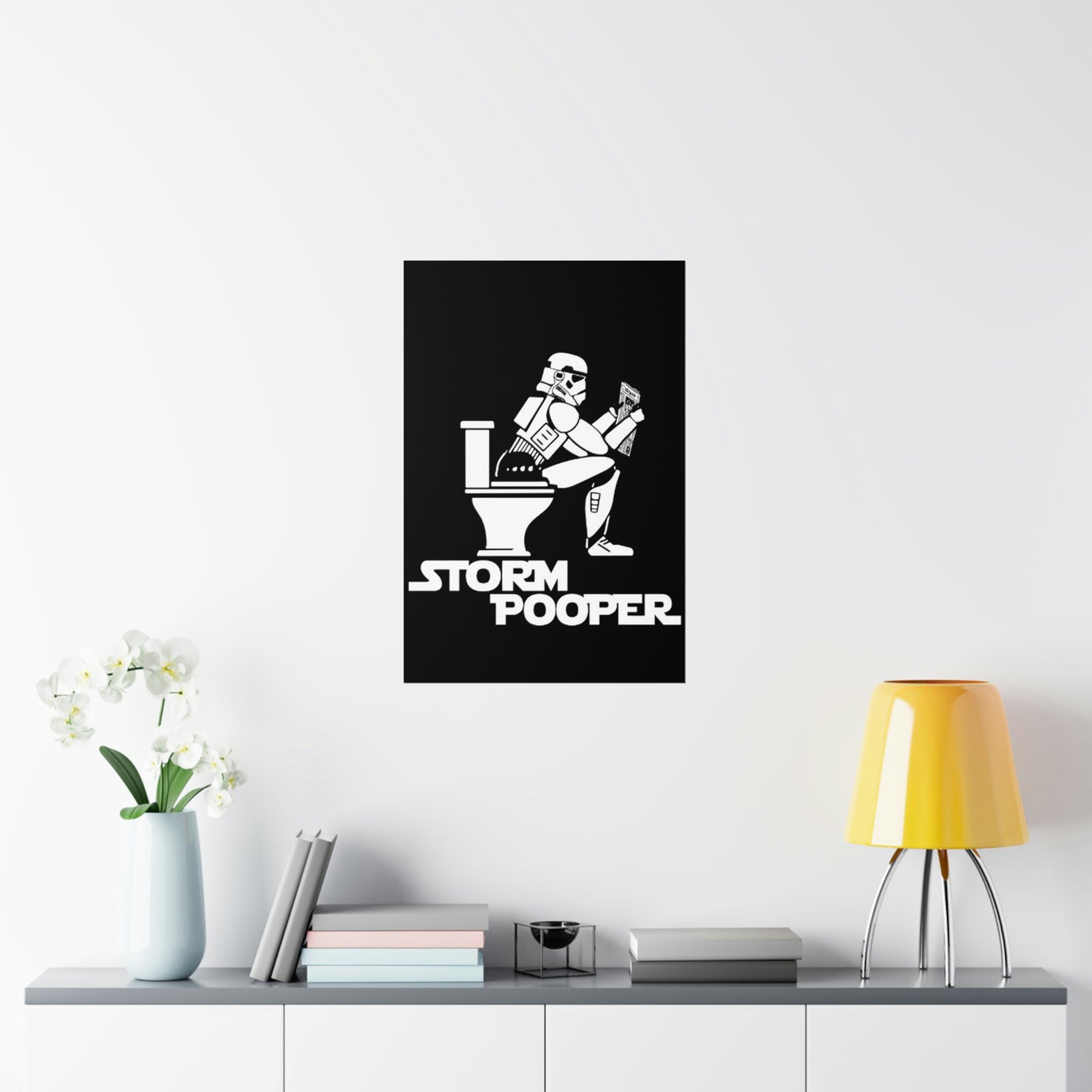 "Storm Pooper" Premium Matte Vertical Poster