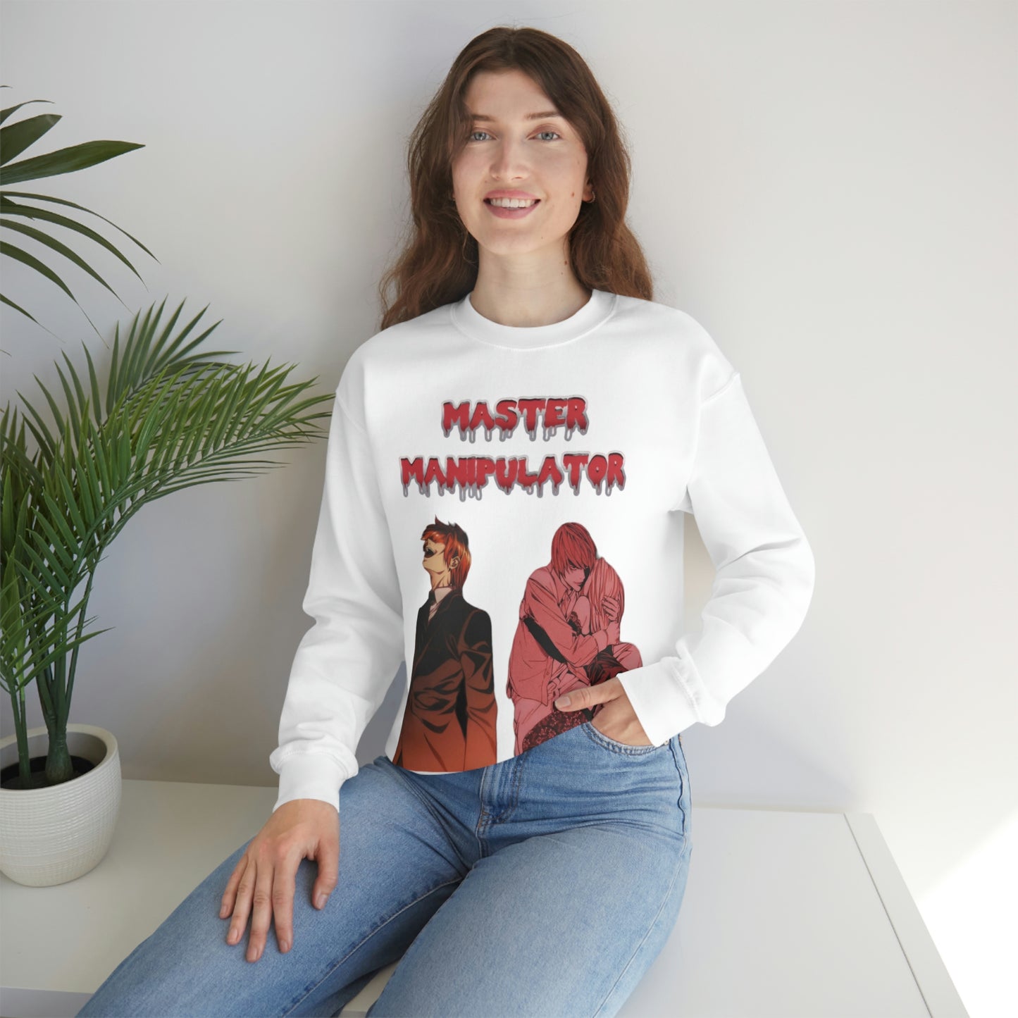 "Master Manipulator" Unisex Crewneck Sweatshirt