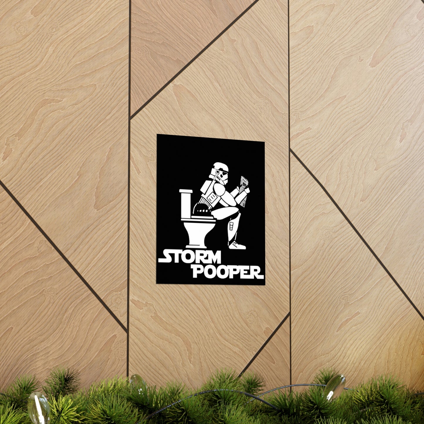 "Storm Pooper" Premium Matte Vertical Poster