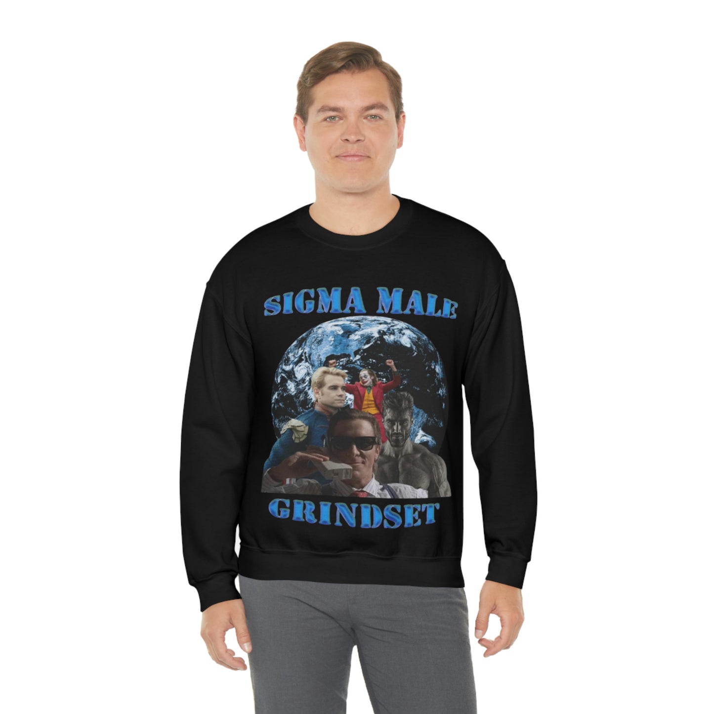 "Sigma Male Grindset" Unisex Crewneck Sweatshirt