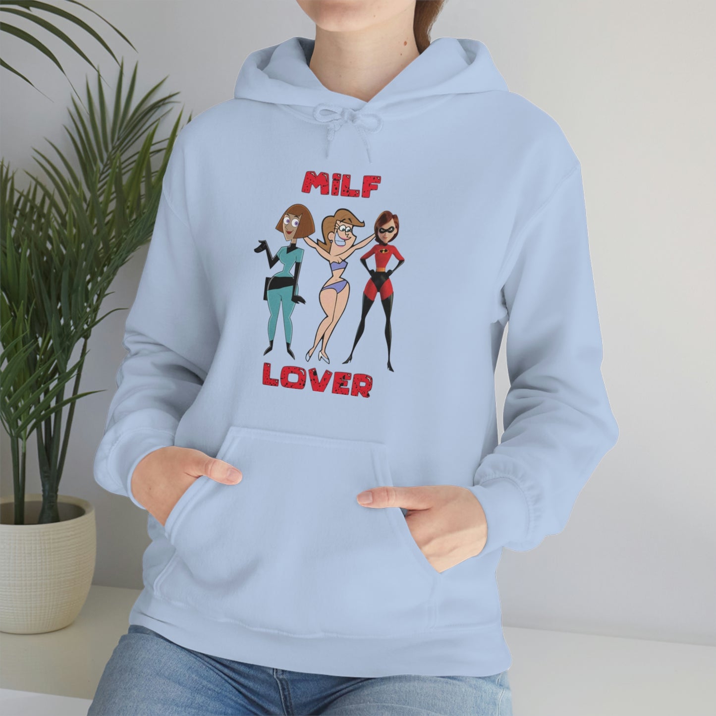 "MILF Lover" Unisex Hooded Sweatshirt