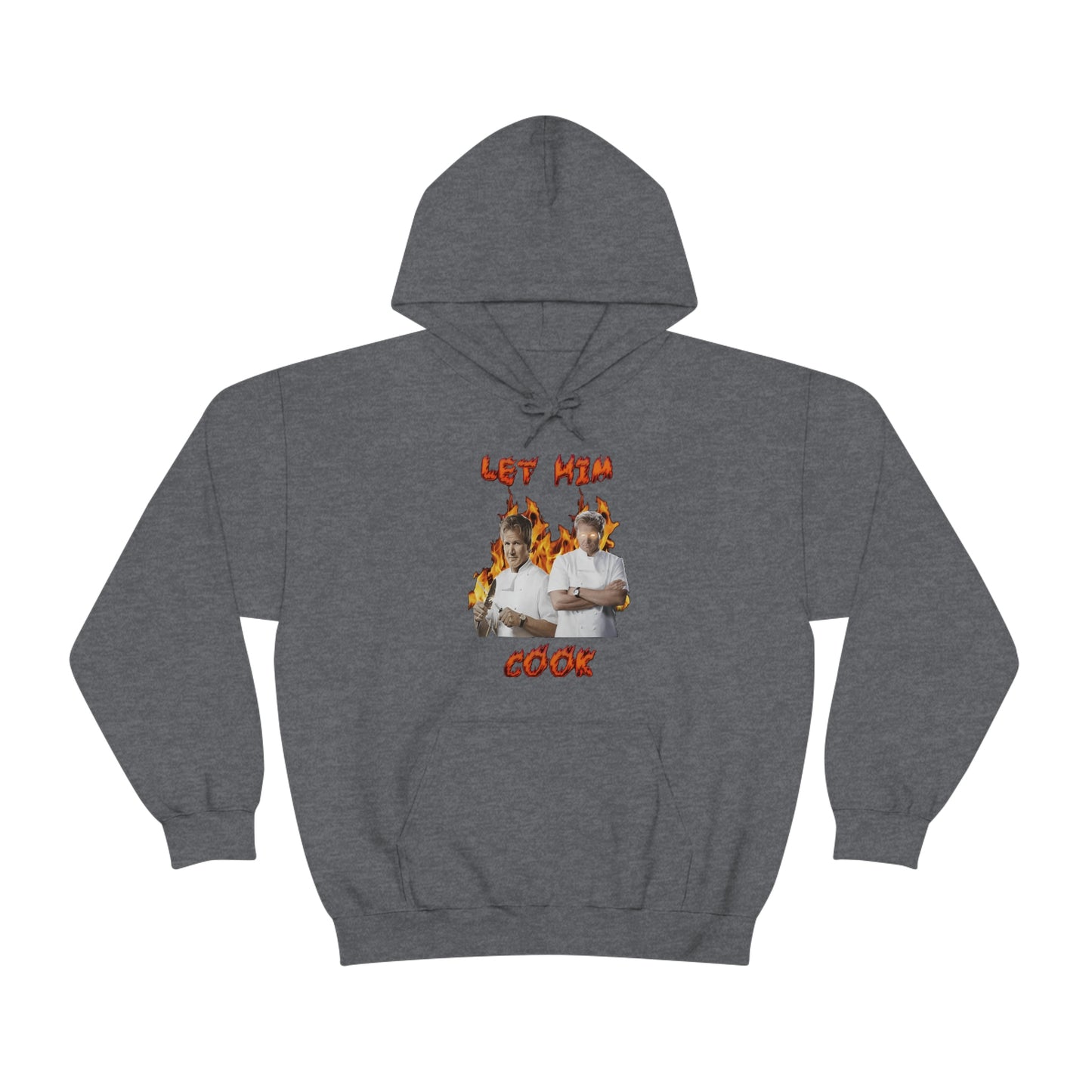 "Let Him Cook" Unisex Hooded Sweatshirt