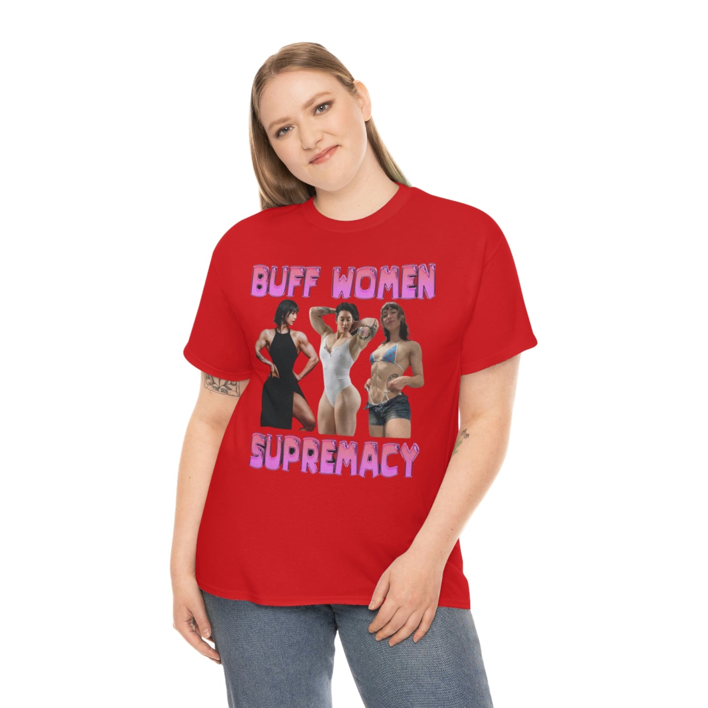 "Buff Woman Supremacy" Unisex Cotton Tee