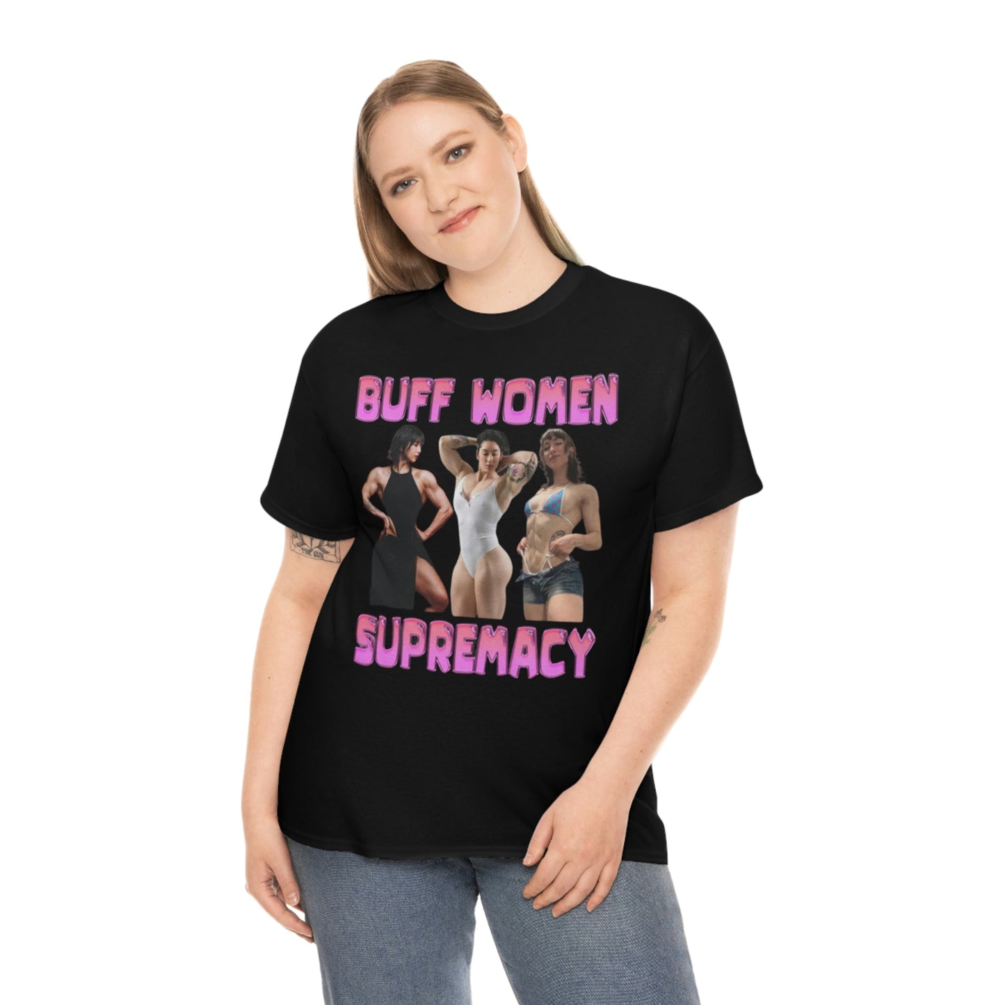 "Buff Woman Supremacy" Unisex Cotton Tee