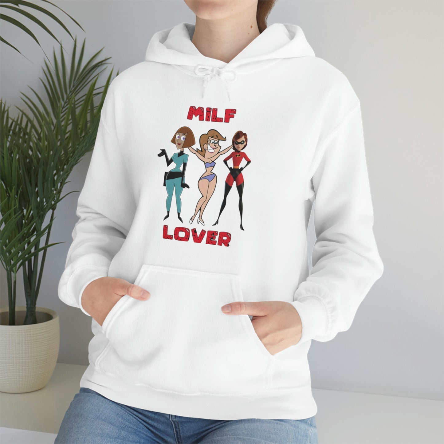 "MILF Lover" Unisex Hooded Sweatshirt