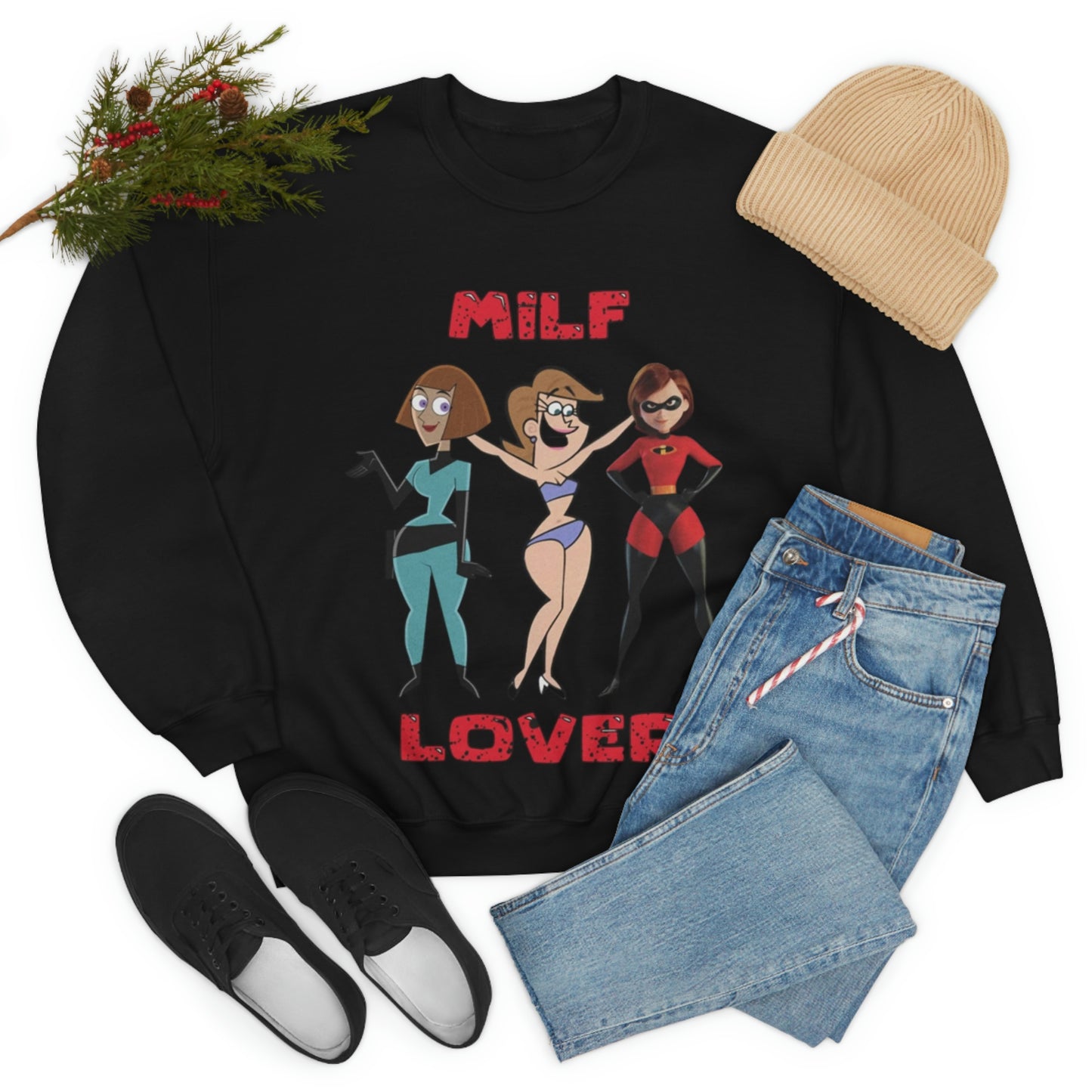 "MILF Lover" Unisex Crewneck Sweatshirt