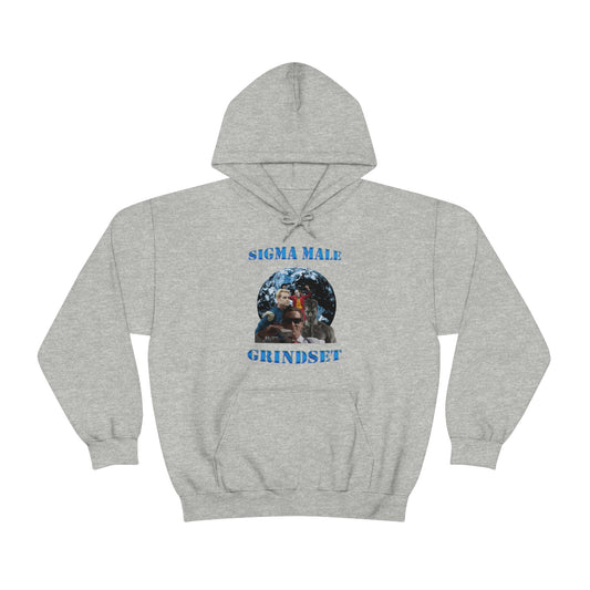 "Sigma Male Grindset" Unisex Hooded Sweatshirt