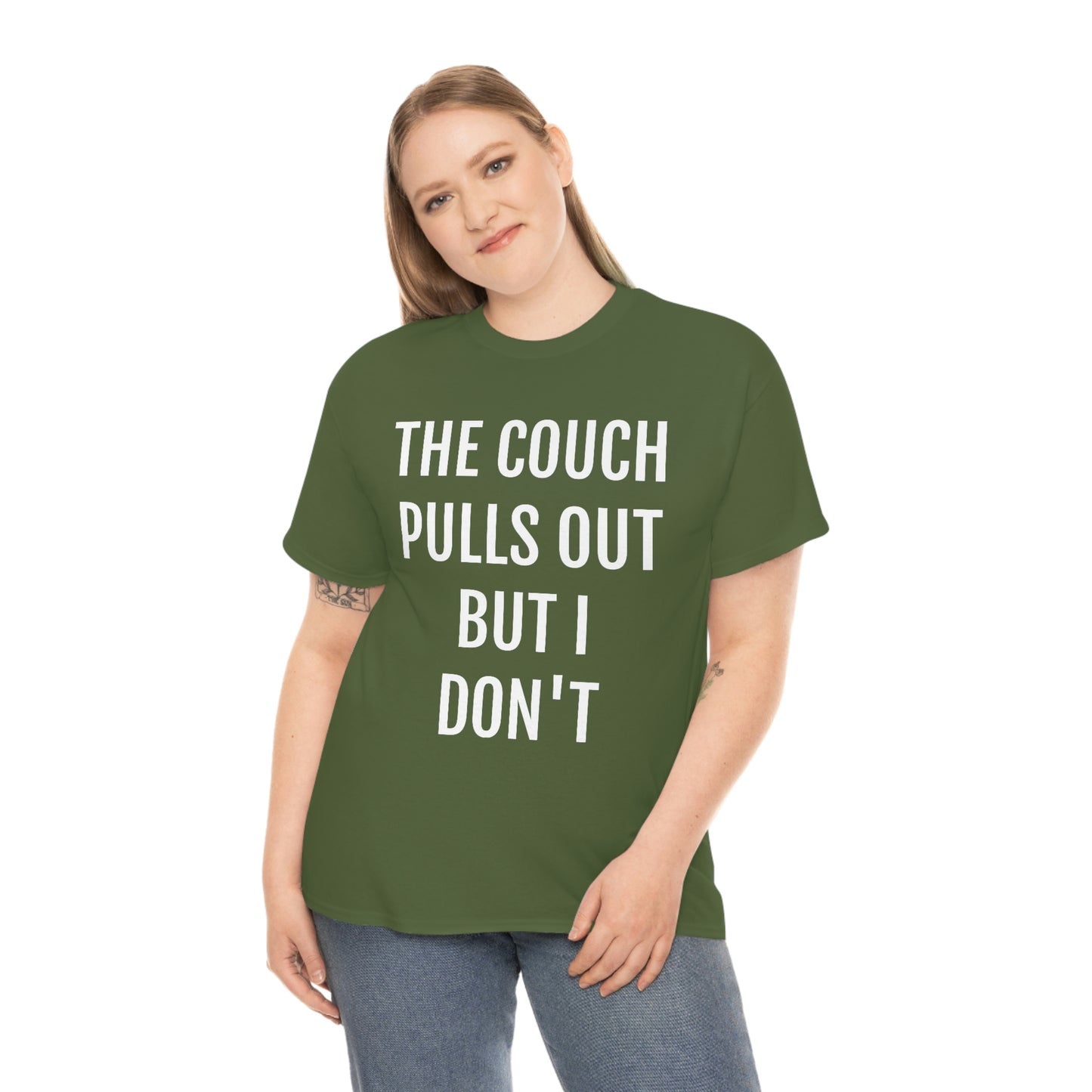 "The Couch Pulls Out" Unisex Cotton Tee