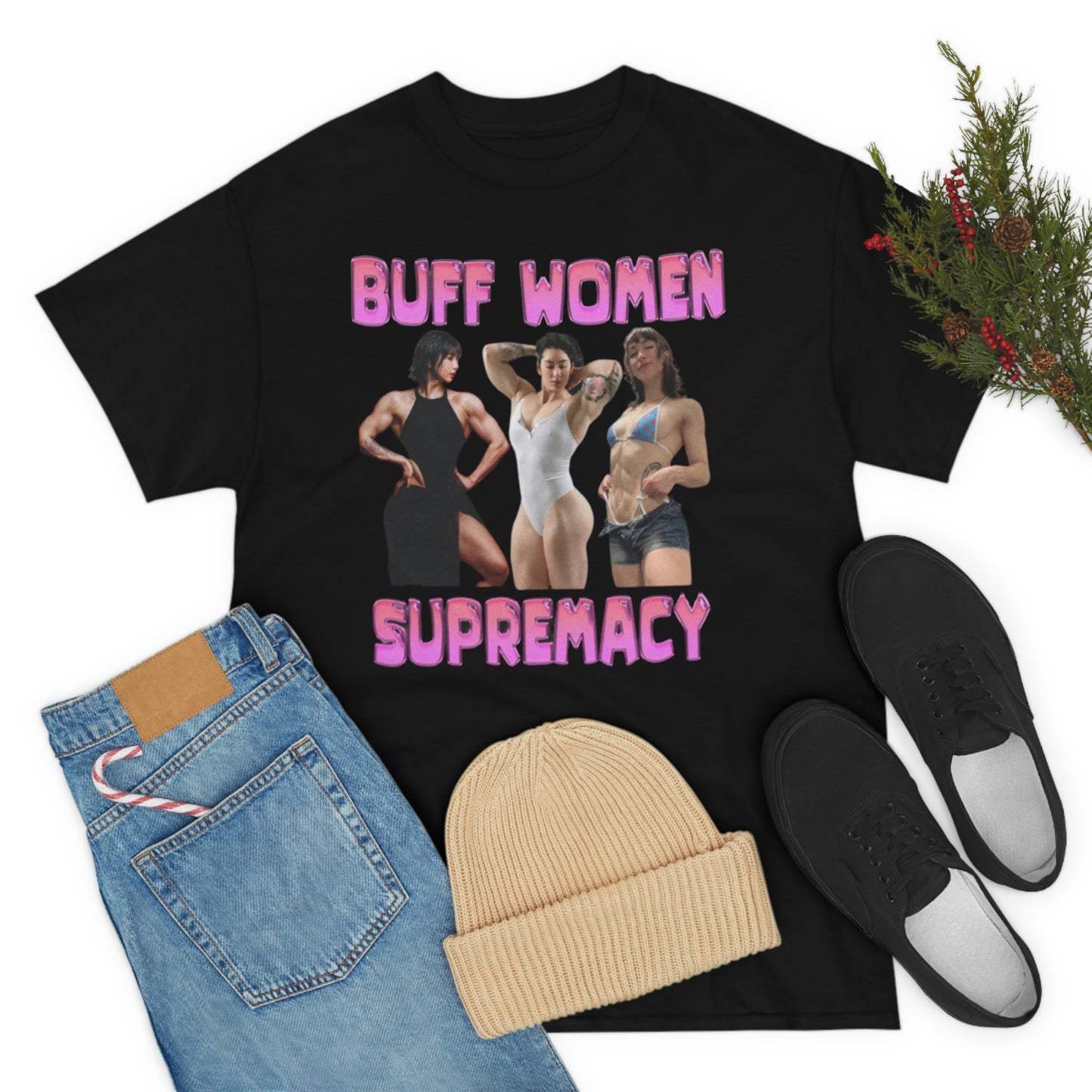 "Buff Woman Supremacy" Unisex Cotton Tee