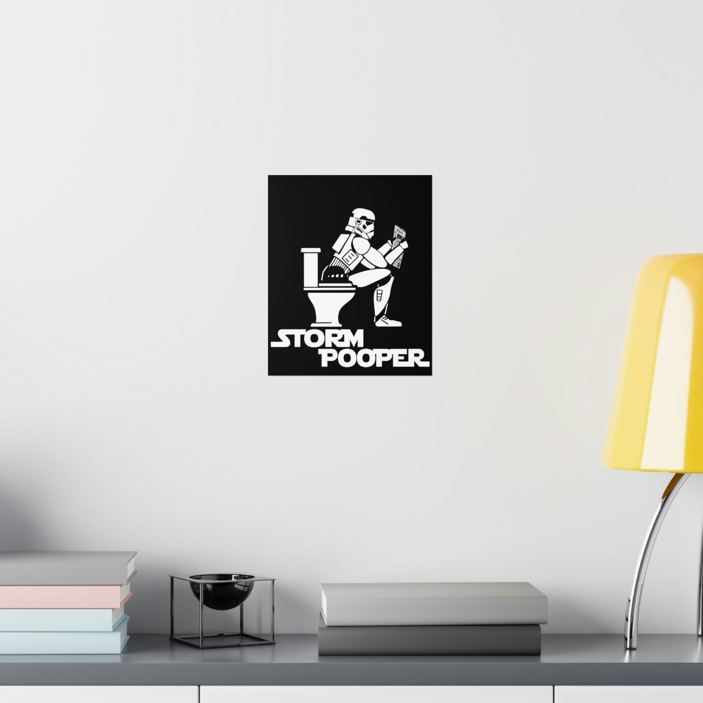 "Storm Pooper" Premium Matte Vertical Poster