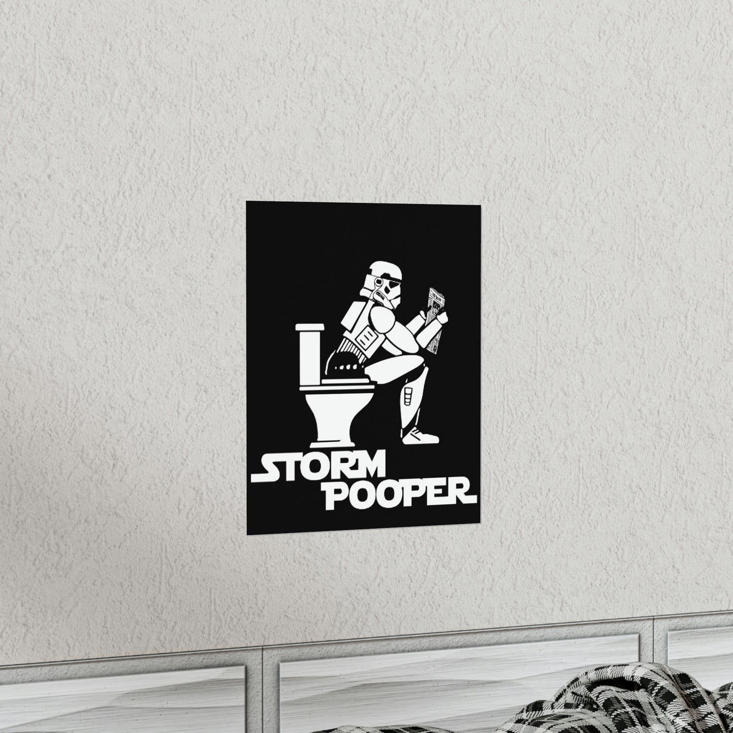 "Storm Pooper" Premium Matte Vertical Poster