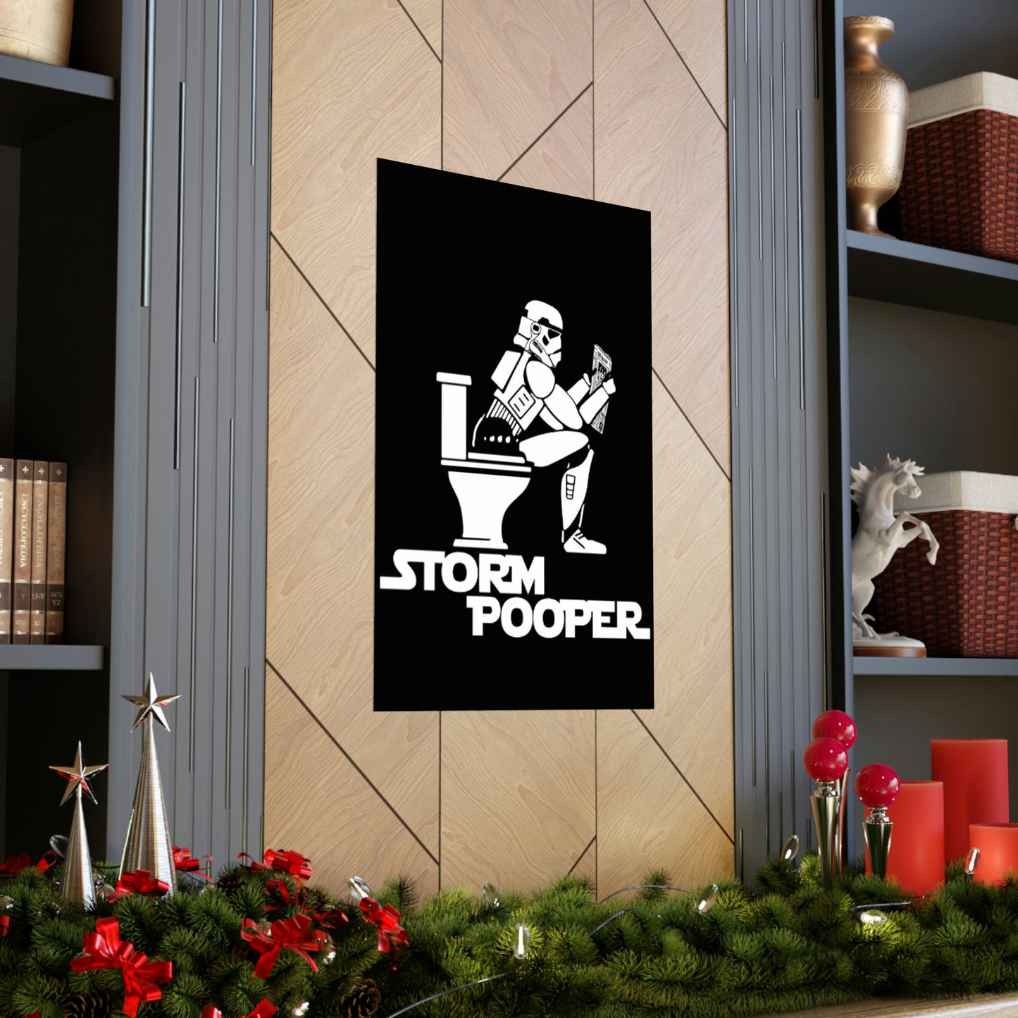 "Storm Pooper" Premium Matte Vertical Poster