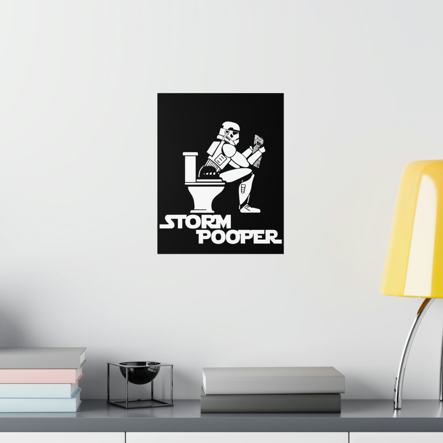 "Storm Pooper" Premium Matte Vertical Poster