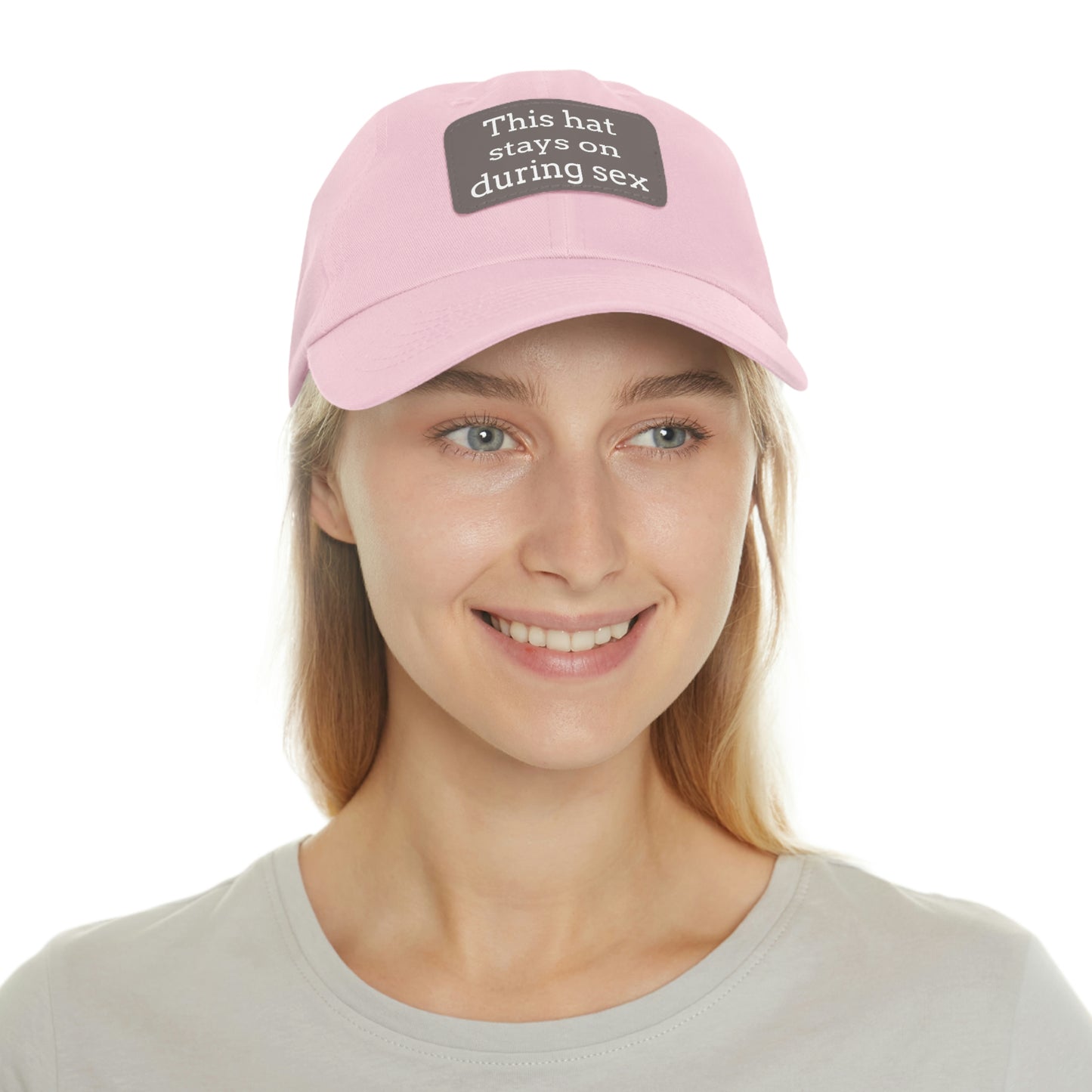 "This Hat Stays On During Sex" Dad Hat