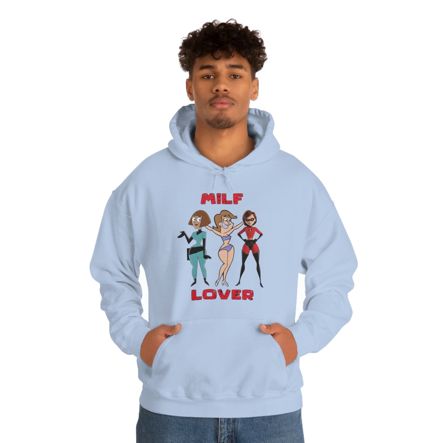 "MILF Lover" Unisex Hooded Sweatshirt