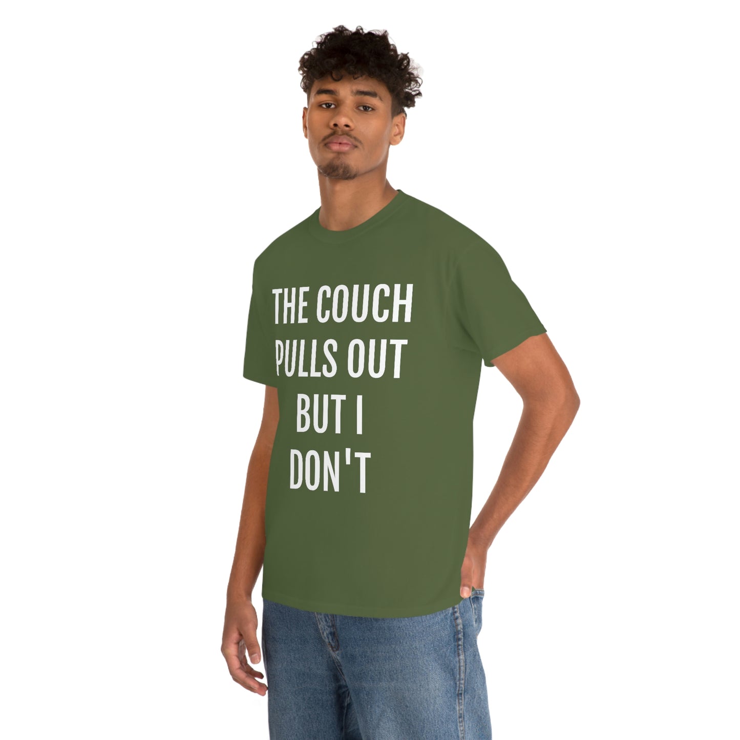 "The Couch Pulls Out" Unisex Cotton Tee