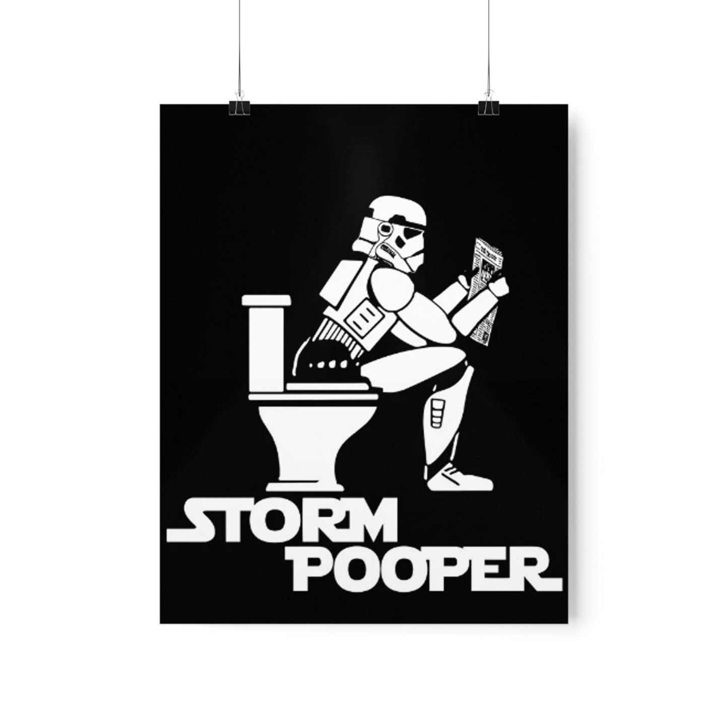 "Storm Pooper" Premium Matte Vertical Poster