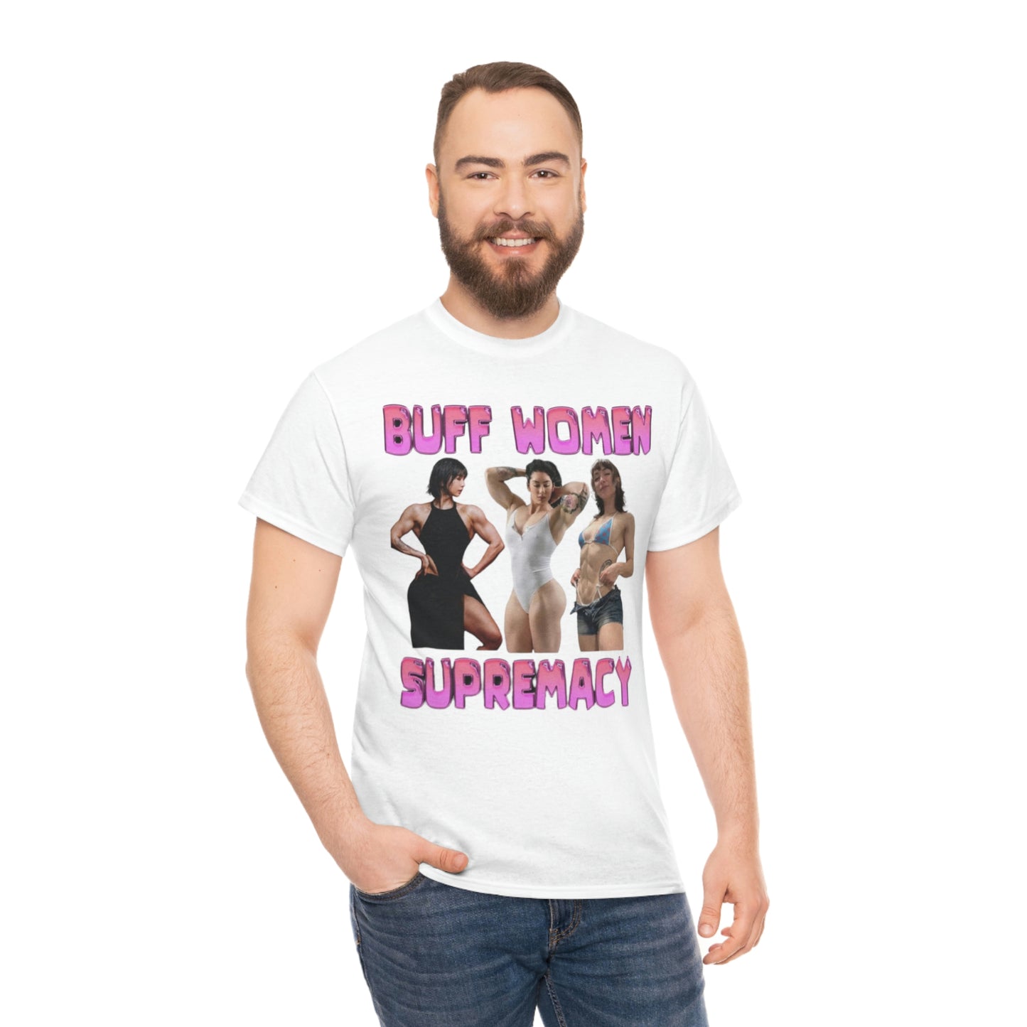 "Buff Woman Supremacy" Unisex Cotton Tee