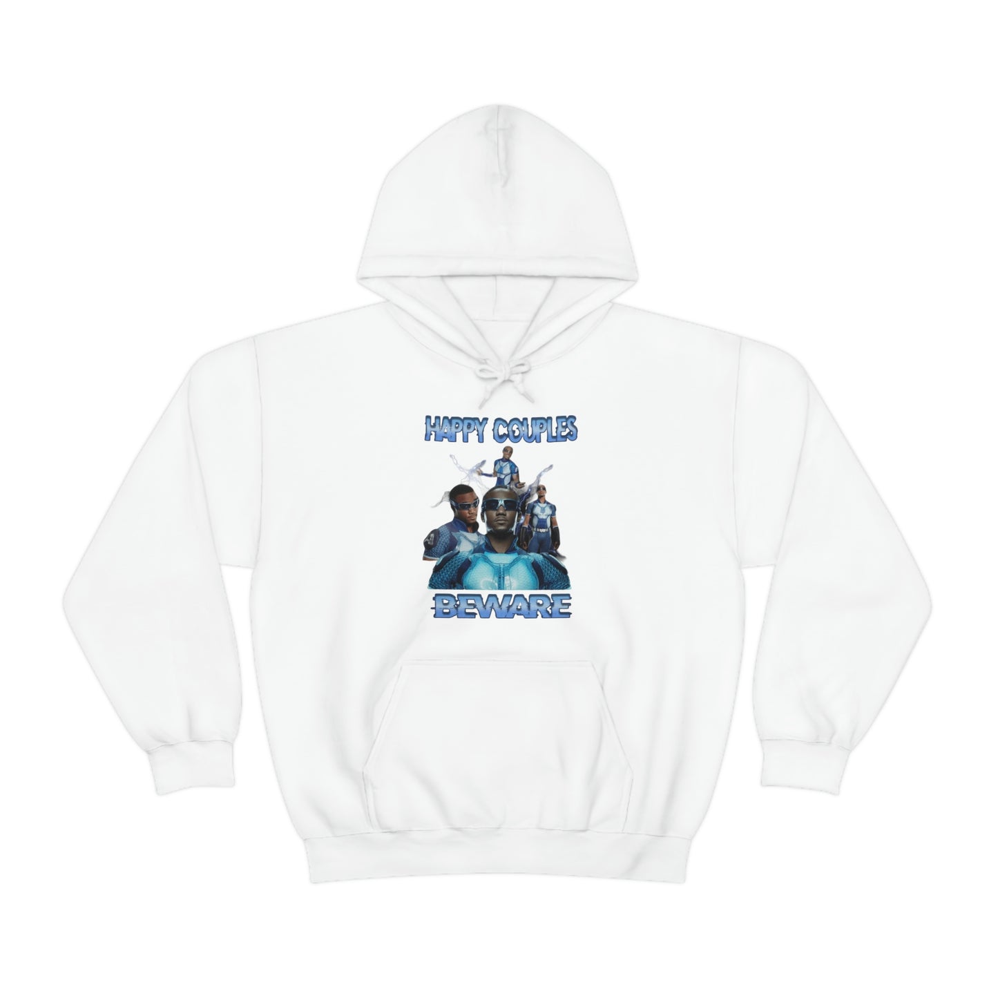 "Happy Couples Beware" Unisex Hooded Sweatshirt