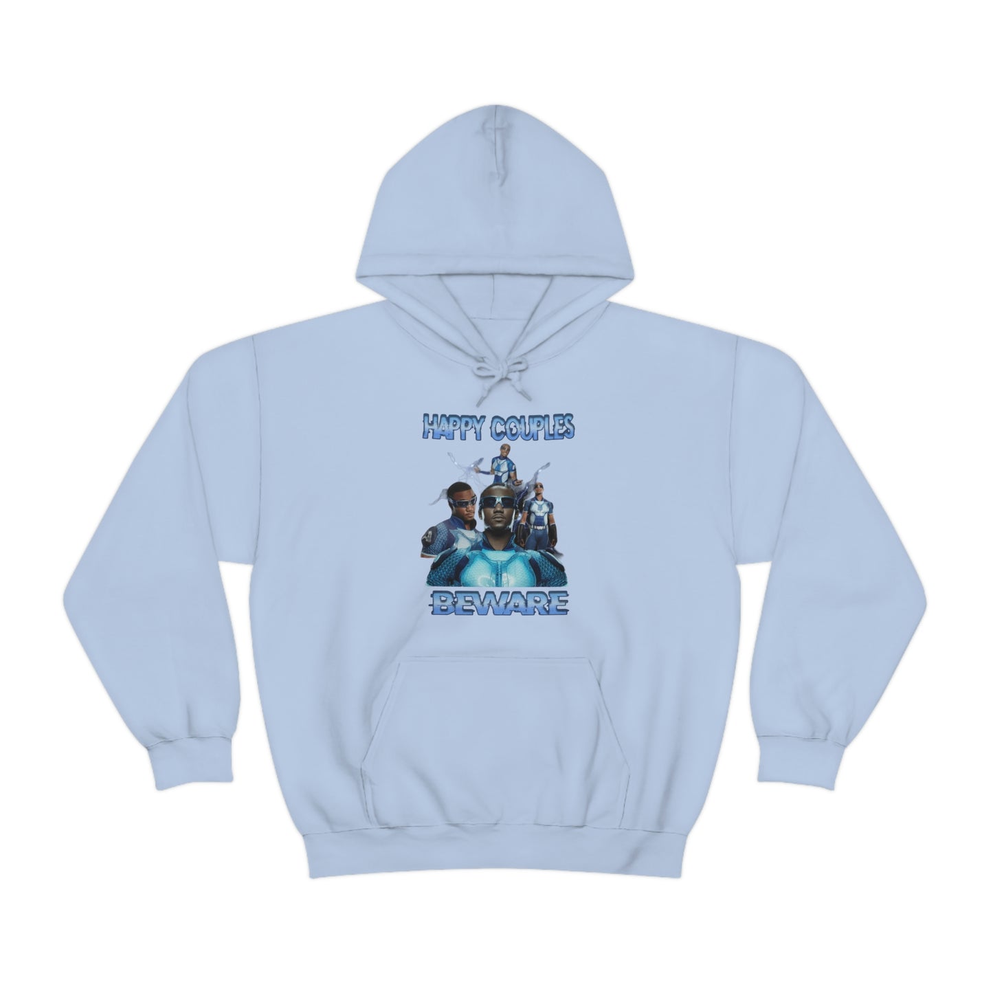 "Happy Couples Beware" Unisex Hooded Sweatshirt