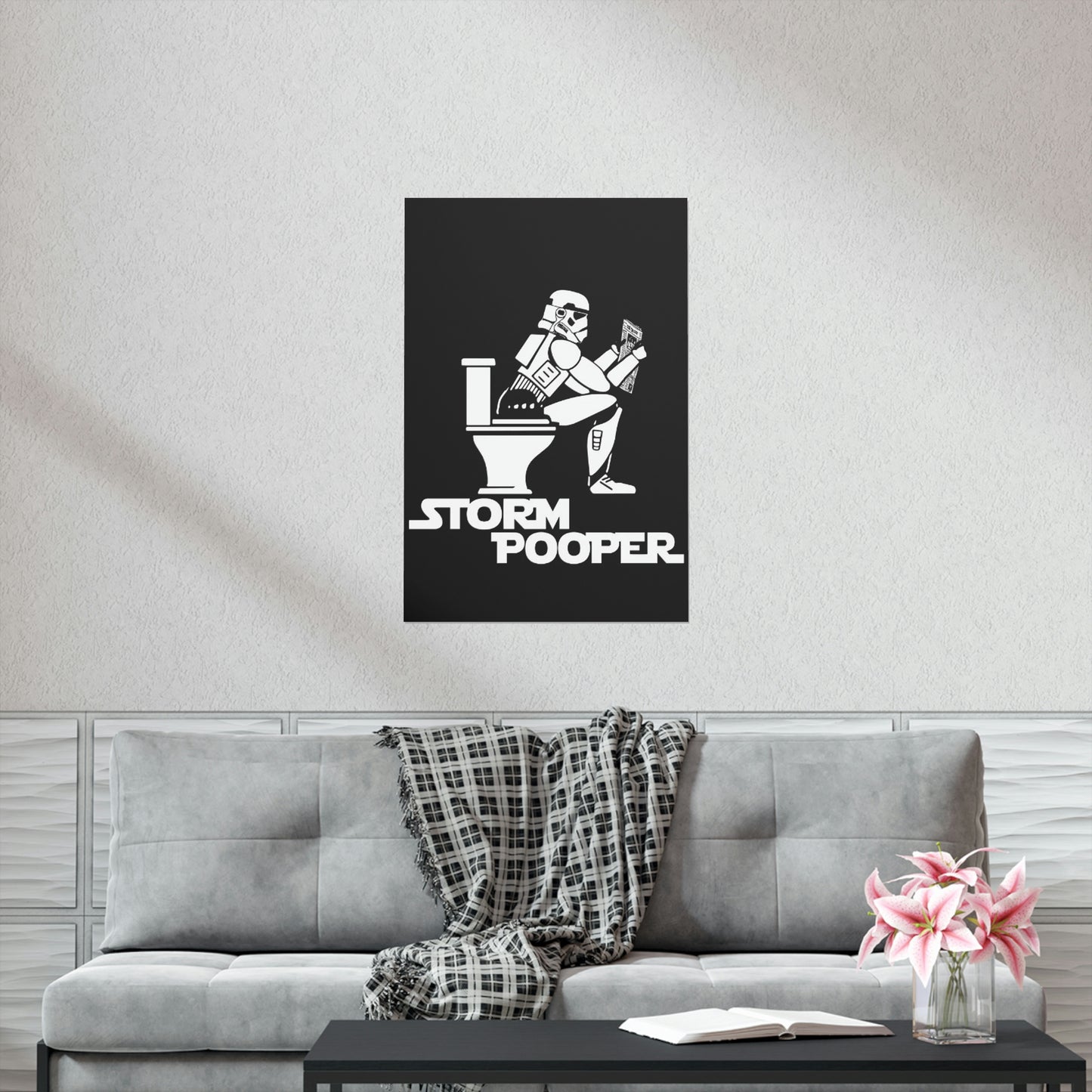 "Storm Pooper" Premium Matte Vertical Poster