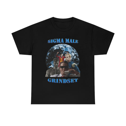 "Sigma Male Grindset" Unisex Cotton Tee