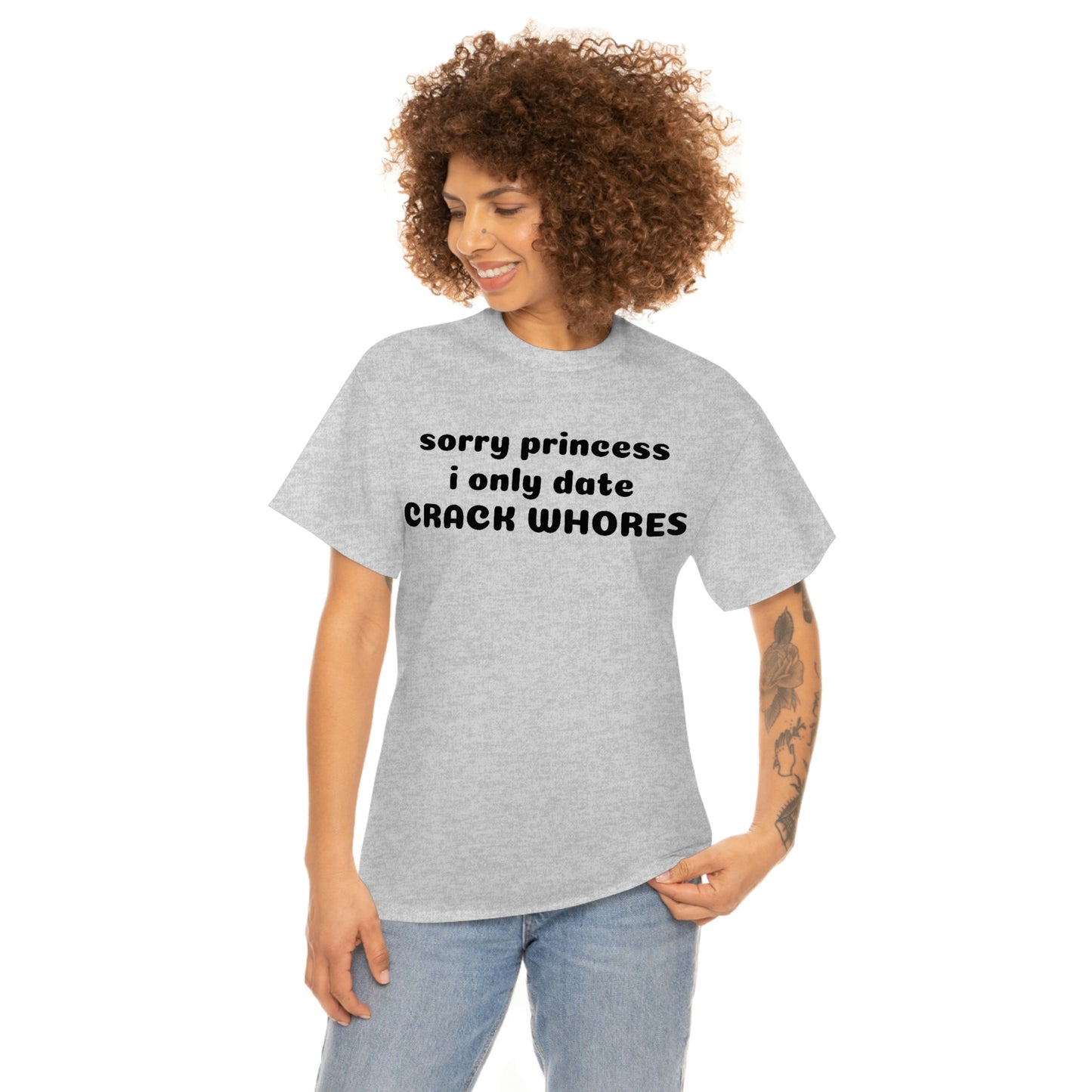 "Sorry Princess I Only Date" Unisex Cotton Tee