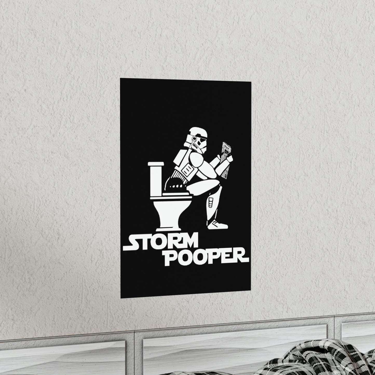 "Storm Pooper" Premium Matte Vertical Poster