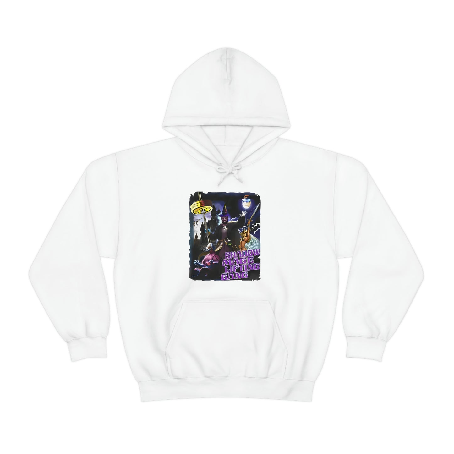 "Shadow Mage Lifting Gang" Unisex Hooded Sweatshirt