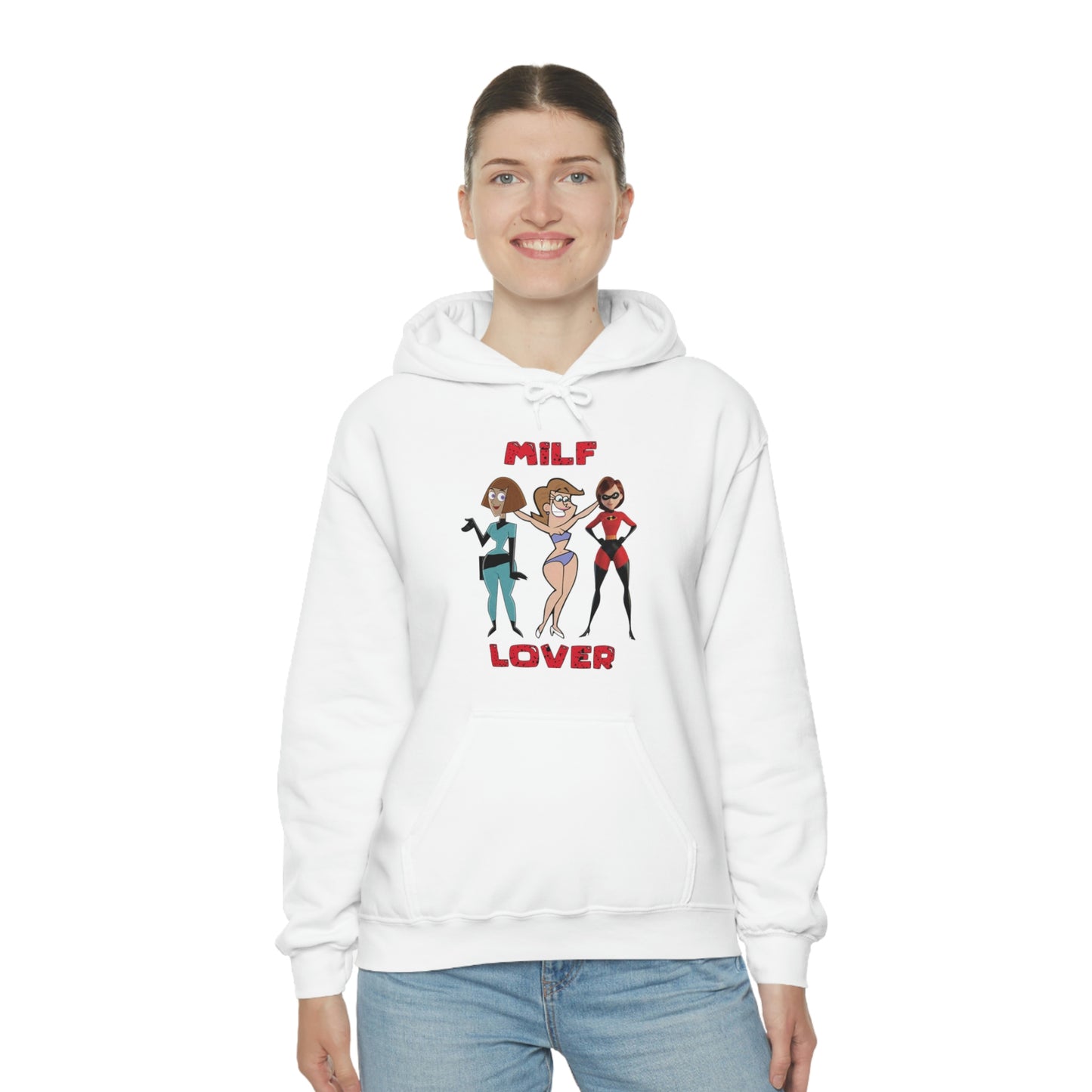 "MILF Lover" Unisex Hooded Sweatshirt