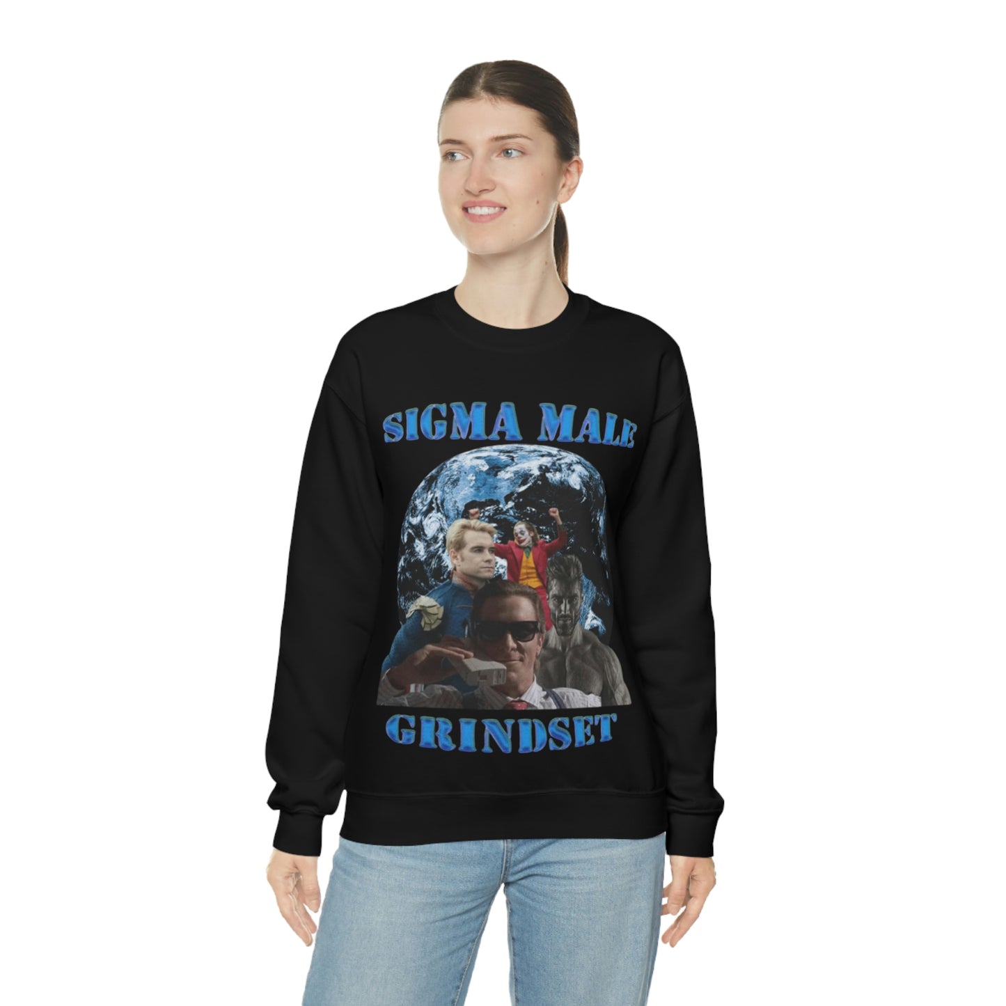 "Sigma Male Grindset" Unisex Crewneck Sweatshirt