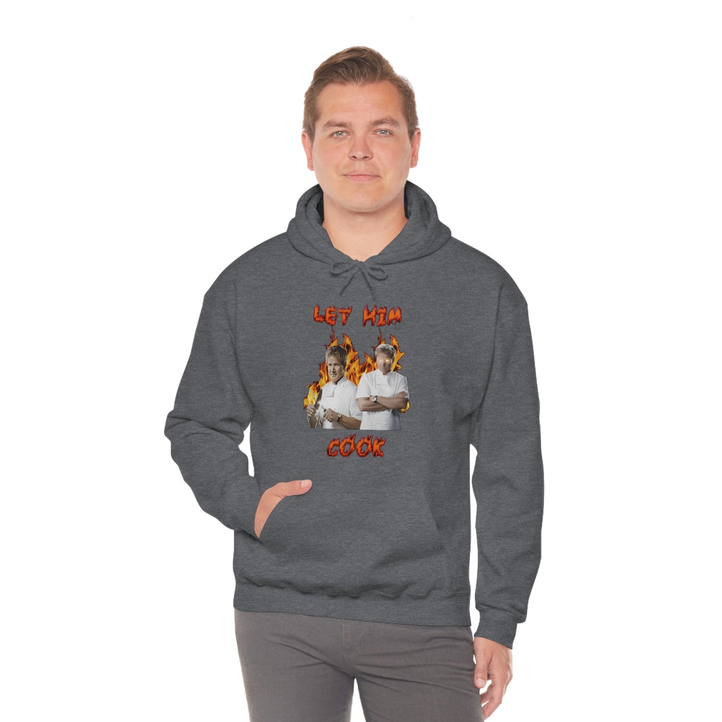 "Let Him Cook" Unisex Hooded Sweatshirt