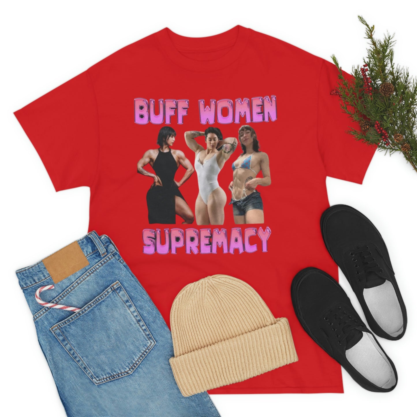 "Buff Woman Supremacy" Unisex Cotton Tee