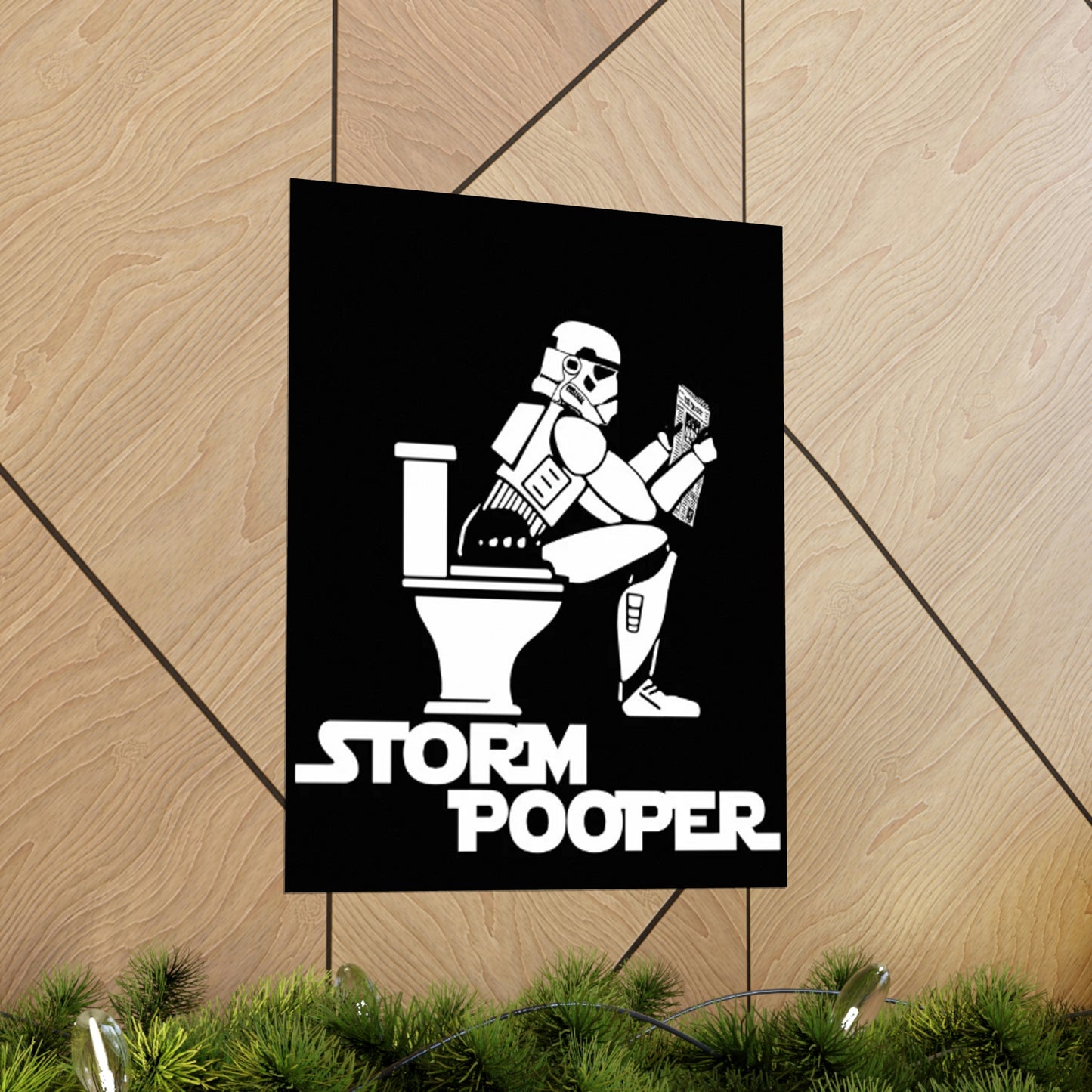 "Storm Pooper" Premium Matte Vertical Poster