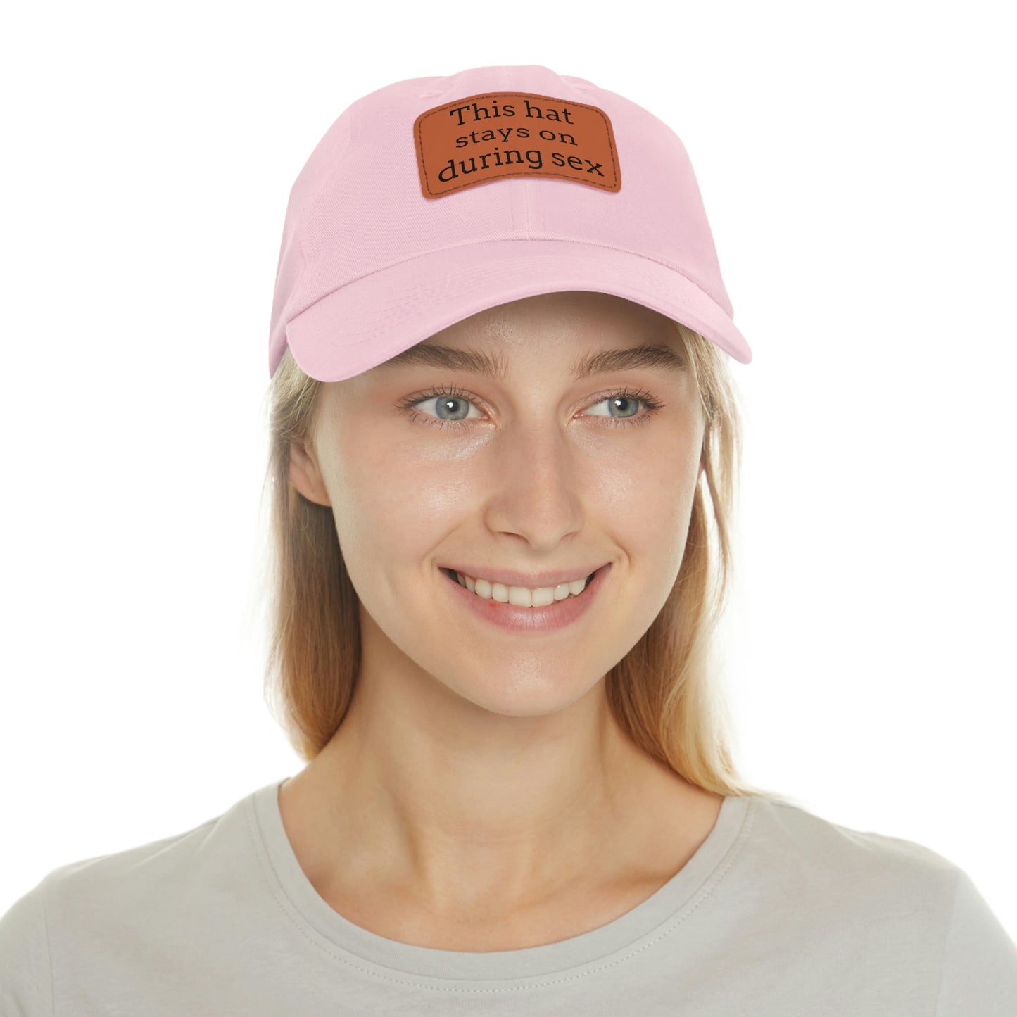 "This Hat Stays On During Sex" Dad Hat