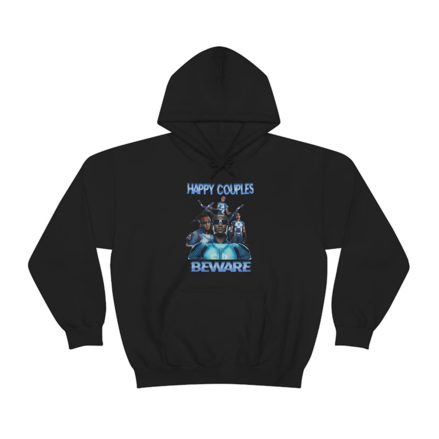 "Happy Couples Beware" Unisex Hooded Sweatshirt