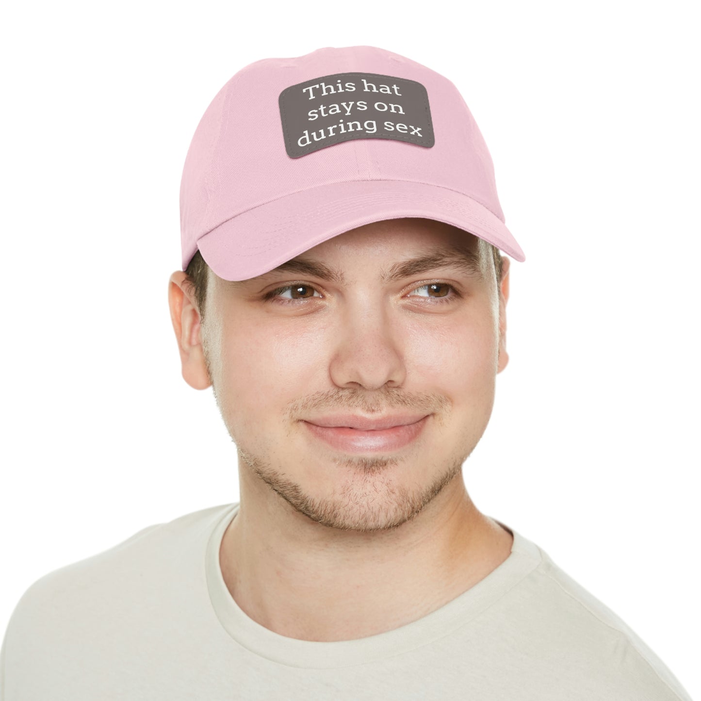 "This Hat Stays On During Sex" Dad Hat