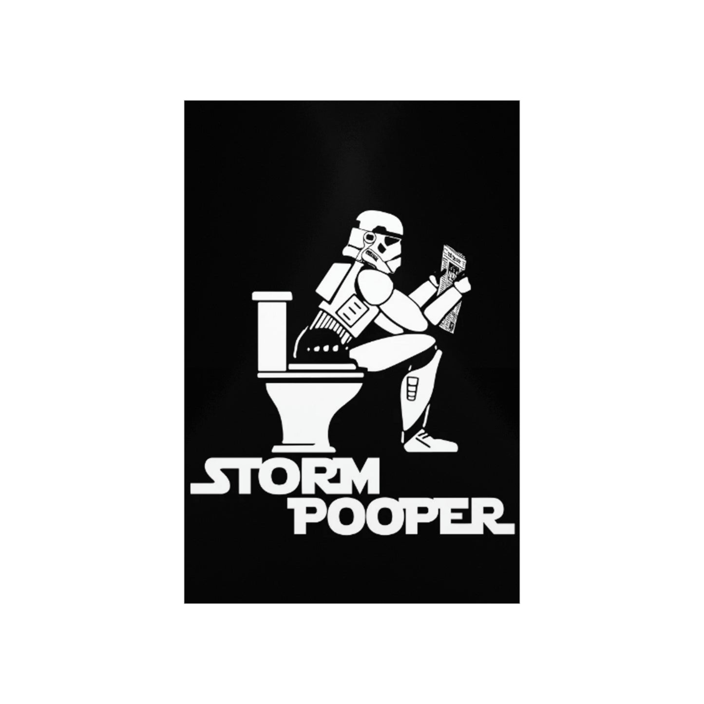 "Storm Pooper" Premium Matte Vertical Poster