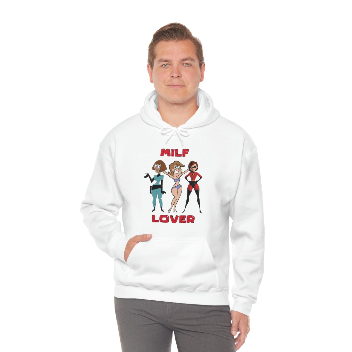 "MILF Lover" Unisex Hooded Sweatshirt