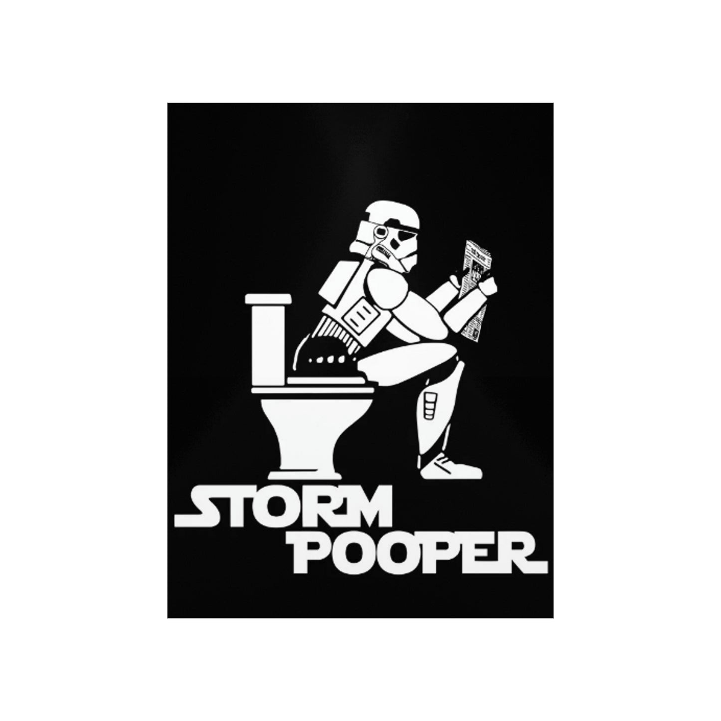 "Storm Pooper" Premium Matte Vertical Poster