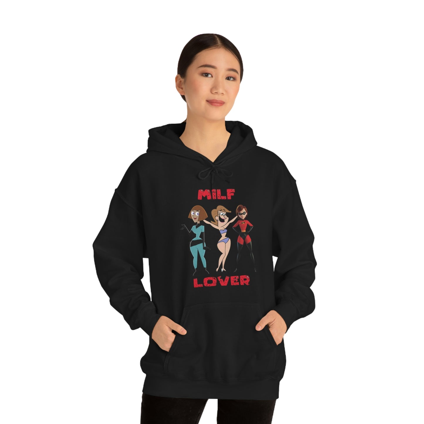 "MILF Lover" Unisex Hooded Sweatshirt