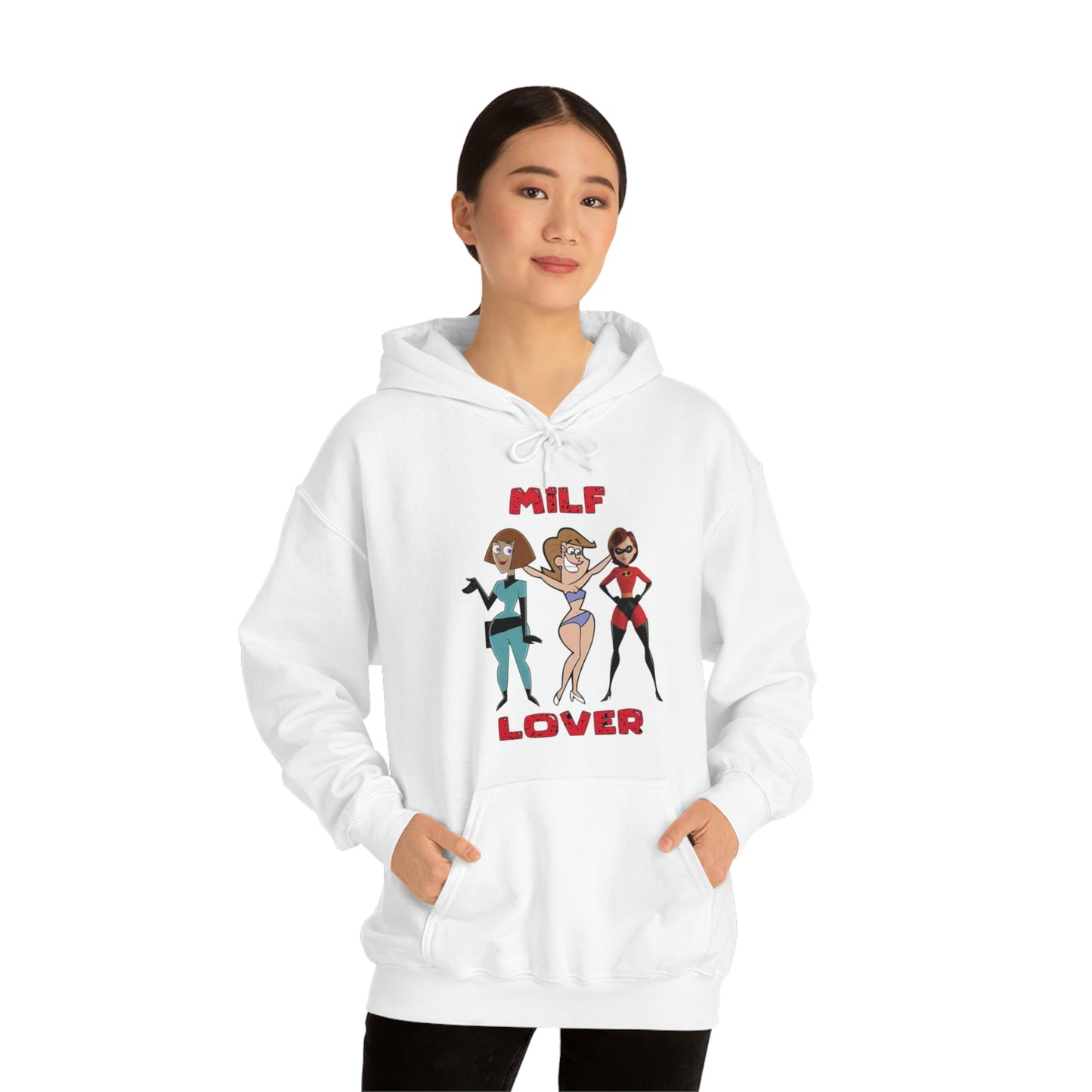 "MILF Lover" Unisex Hooded Sweatshirt