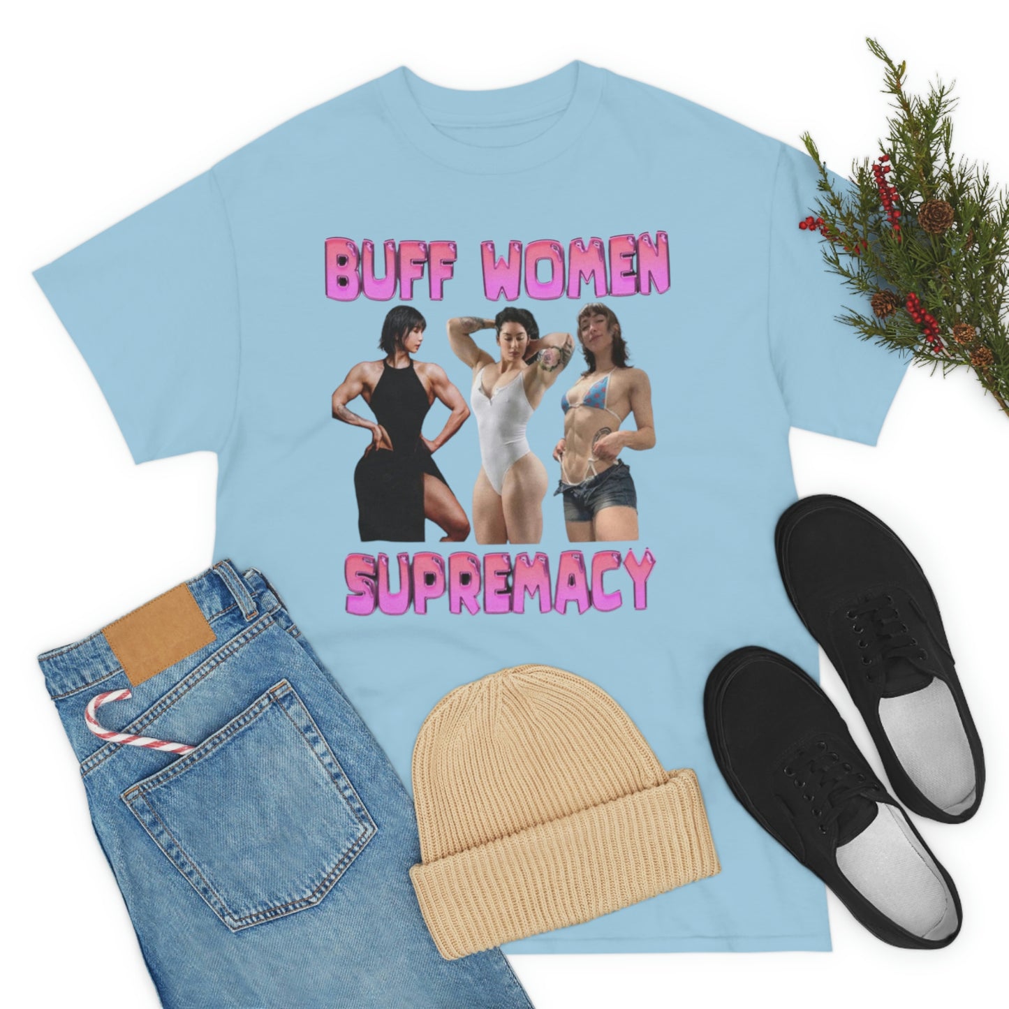 "Buff Woman Supremacy" Unisex Cotton Tee