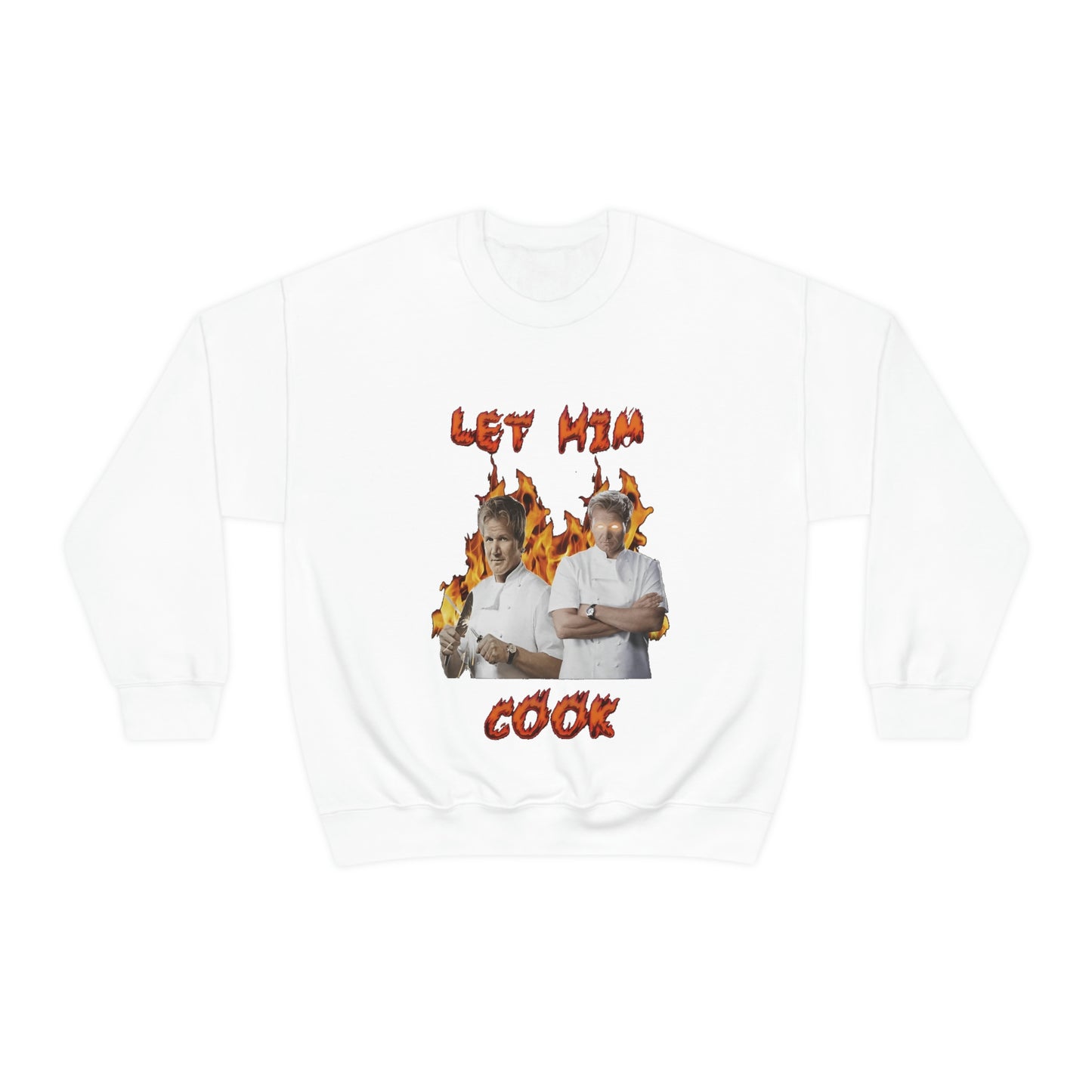 "Let Him Cook" Unisex Crewneck Sweatshirt