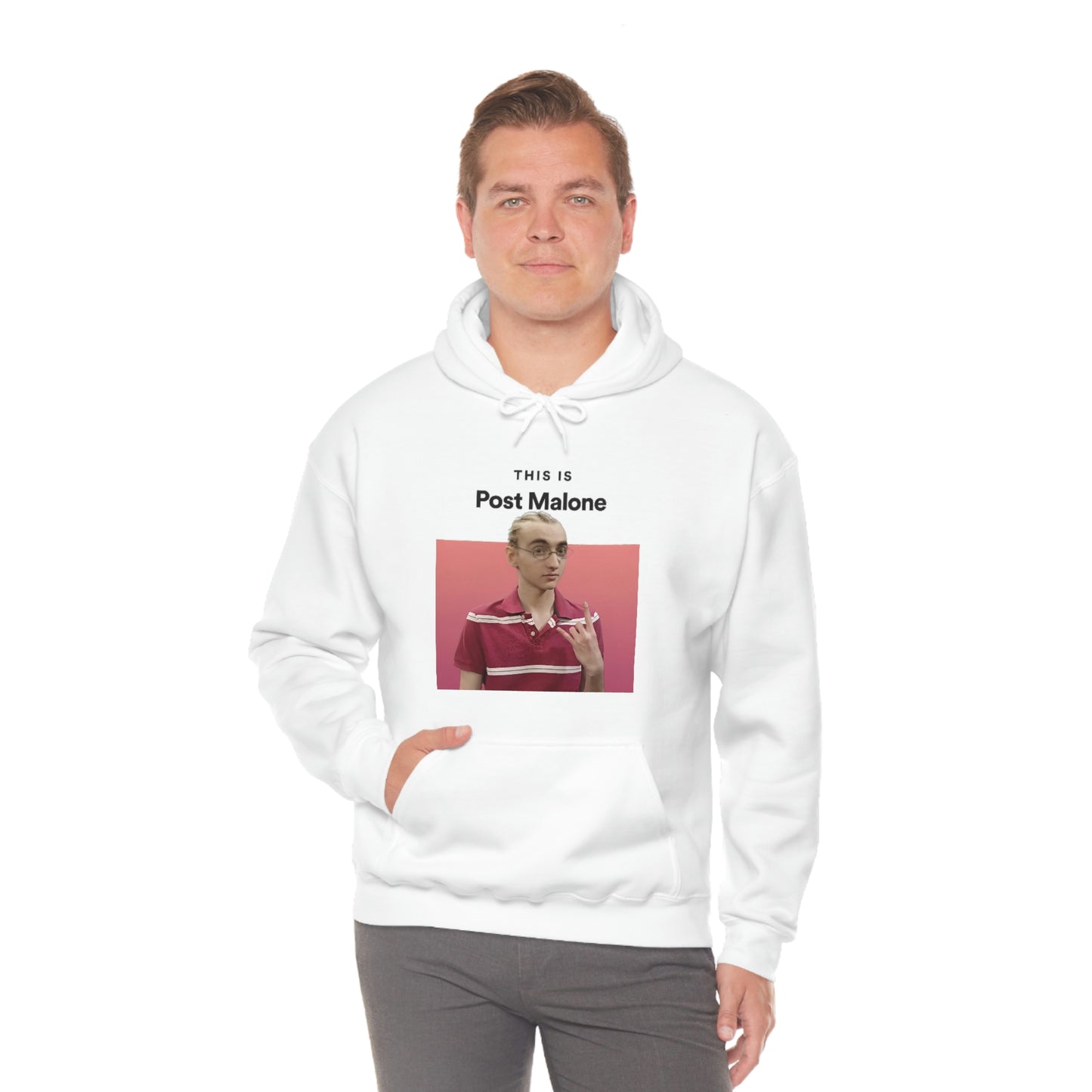 "This Is Post Malone" Unisex Hooded Sweatshirt