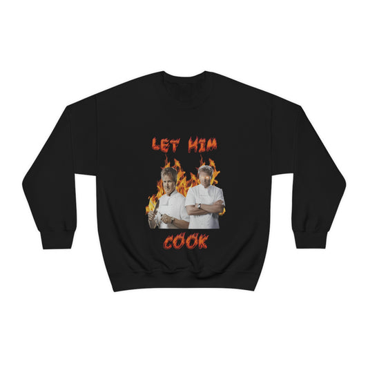 "Let Him Cook" Unisex Crewneck Sweatshirt