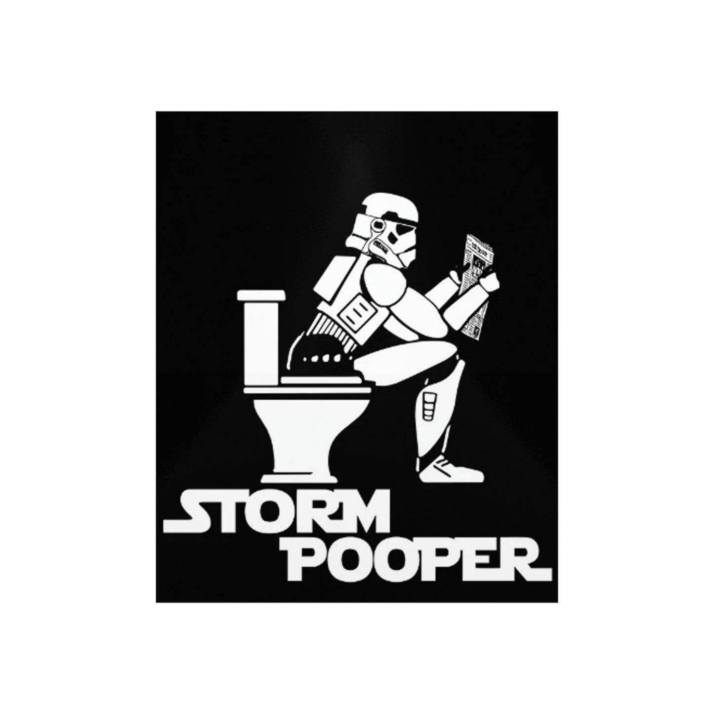 "Storm Pooper" Premium Matte Vertical Poster