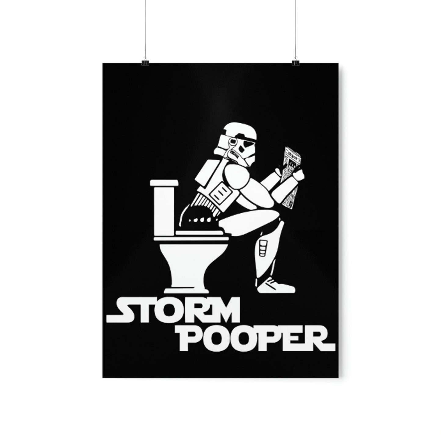 "Storm Pooper" Premium Matte Vertical Poster