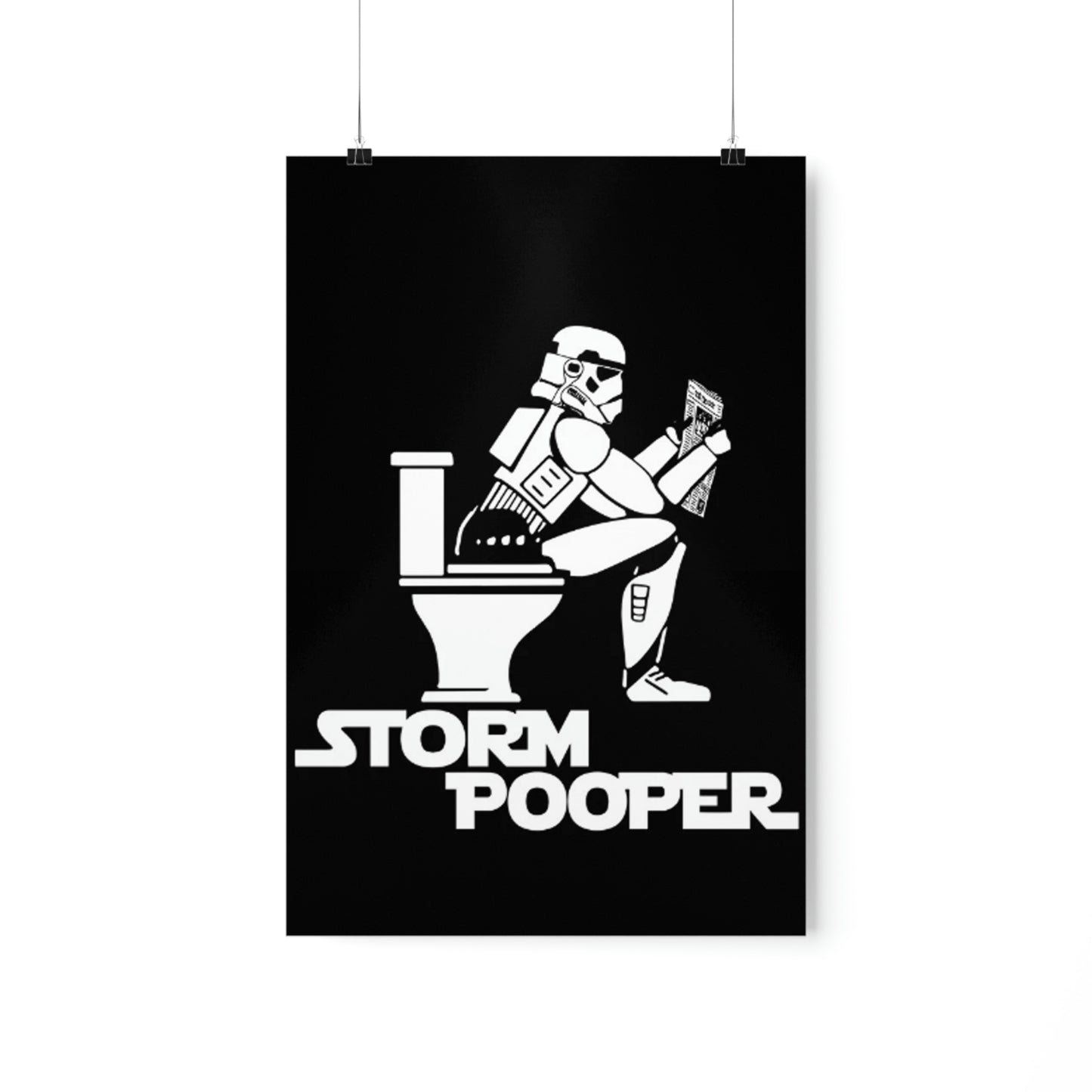 "Storm Pooper" Premium Matte Vertical Poster